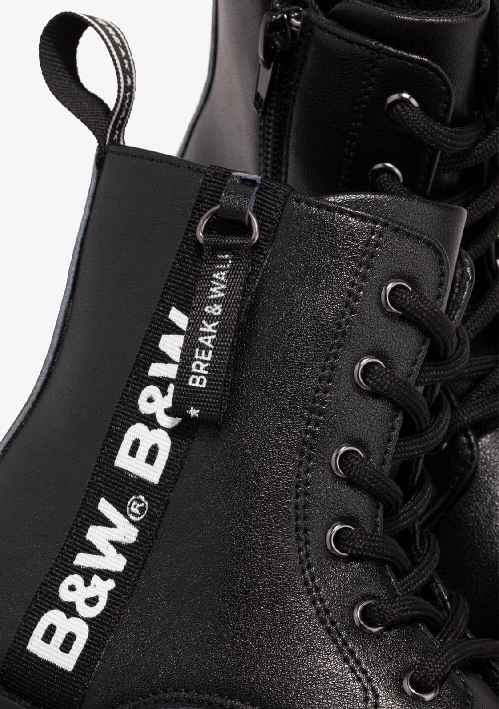 Break & Walk Botas Militares Logo Negro