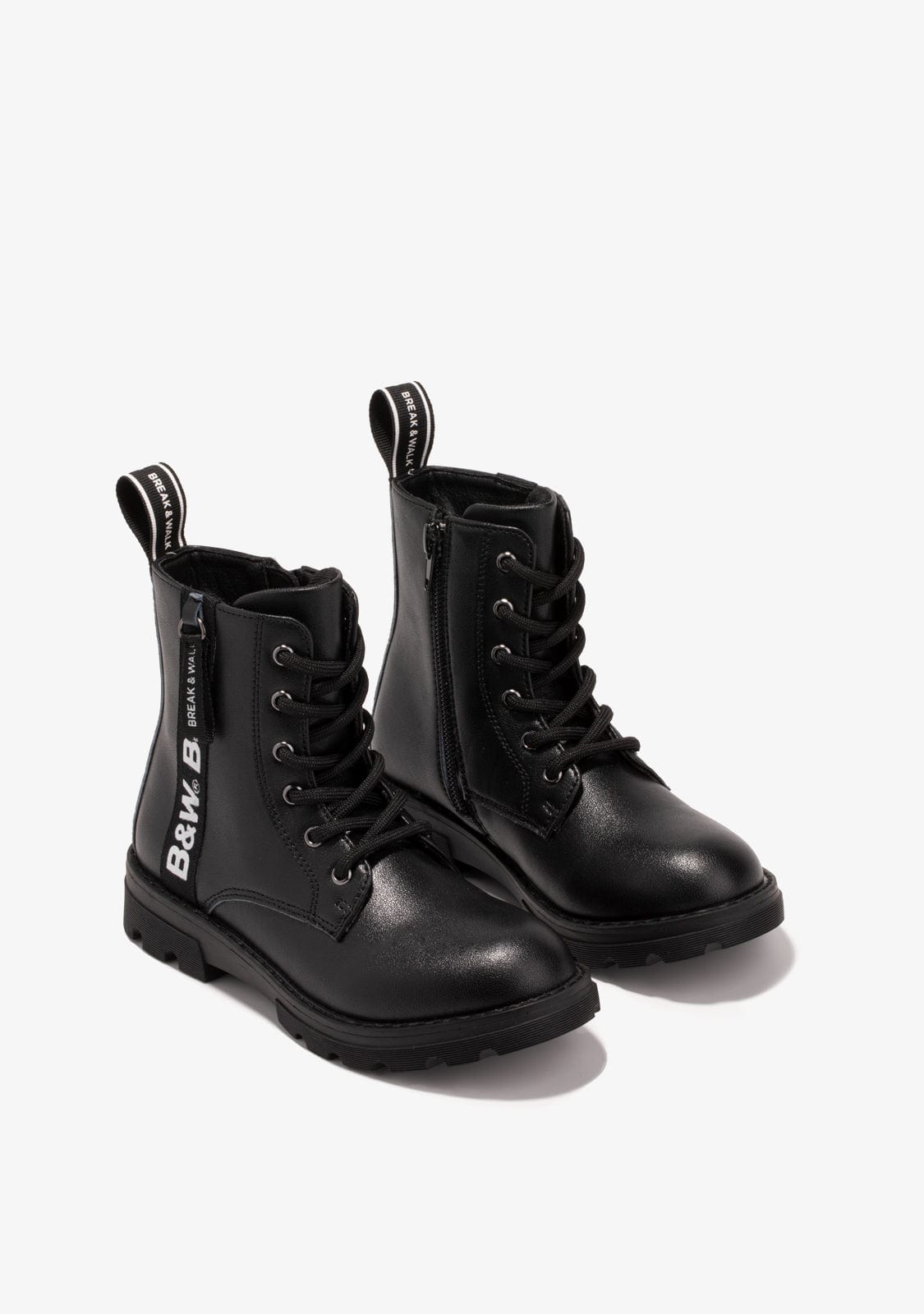 Break & walk Botas Militares Logo Negro