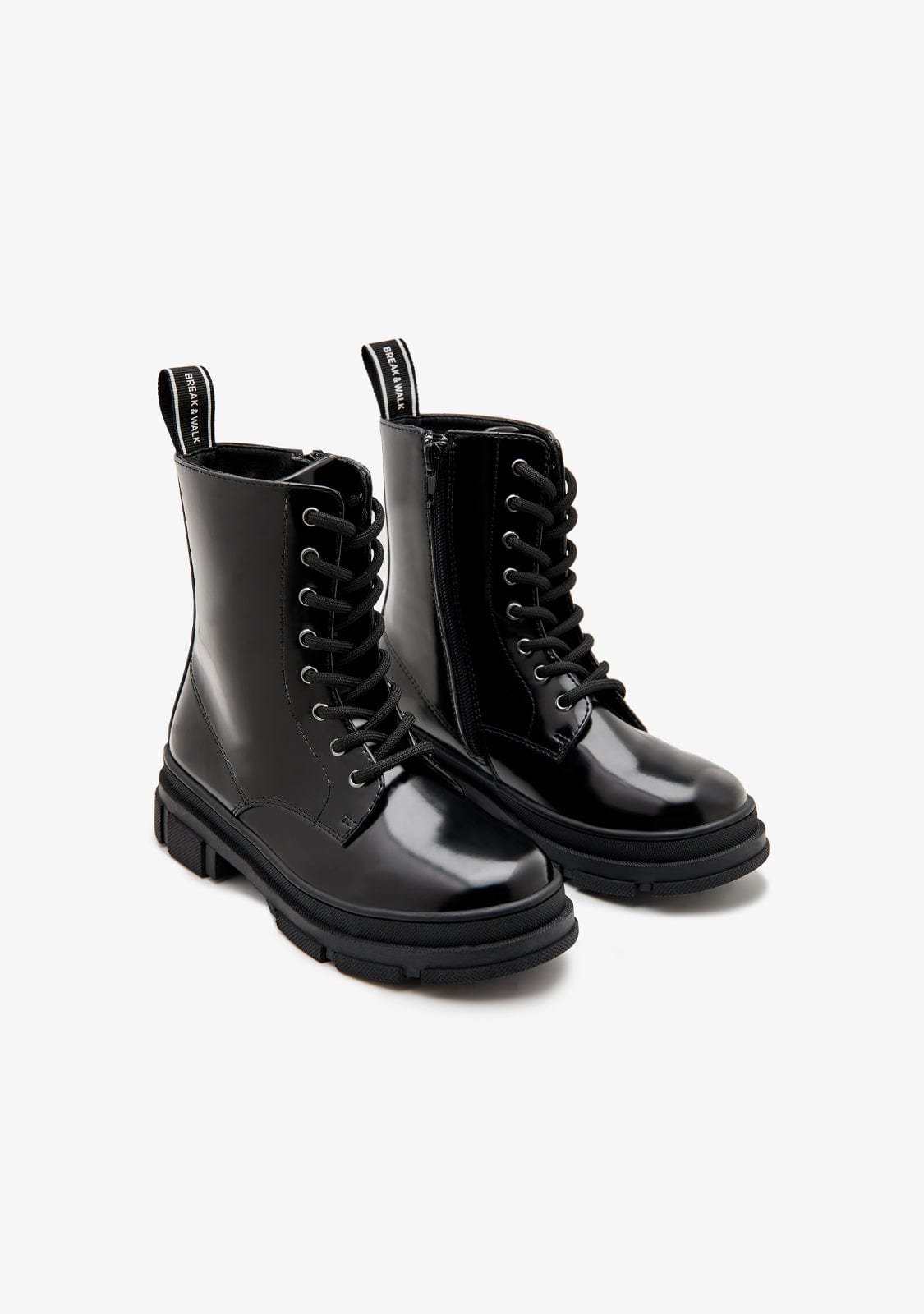 Break & walk Botas Militares Negro