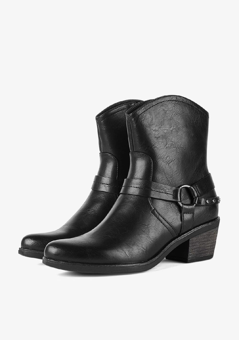 Break & Walk Botín Cowboy West Buffalo Negro