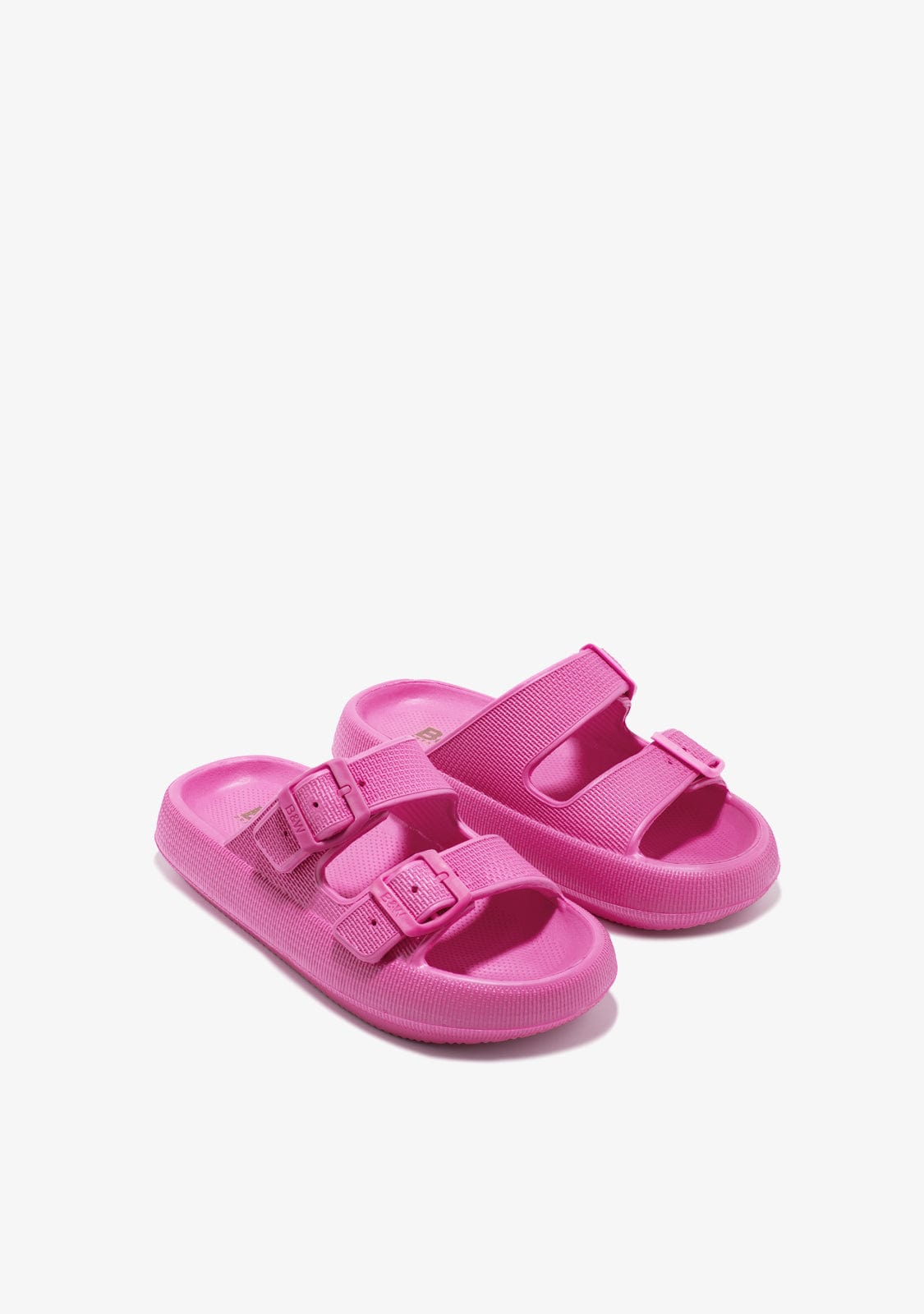 Break & walk Sandalias Doble Hebilla Bio Fucsia