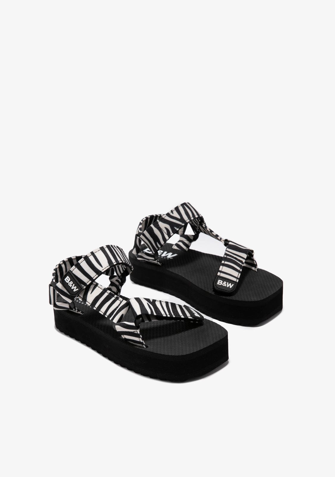Break & walk Sandalias Plataforma Zebra