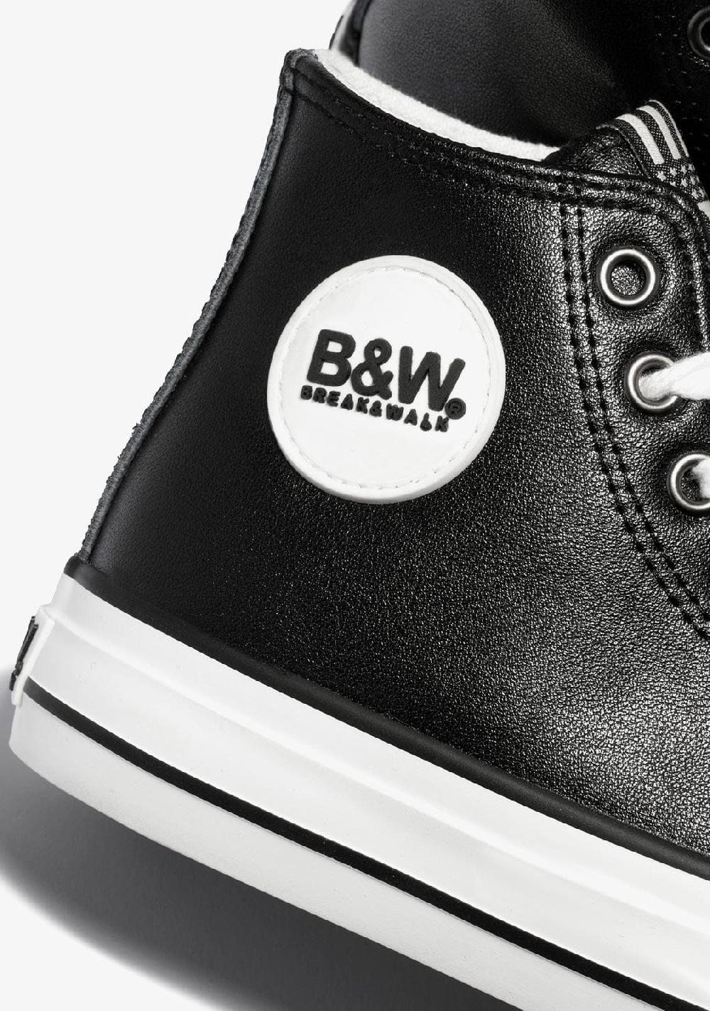Break & walk Zapatillas Altas Basic Napa Negro