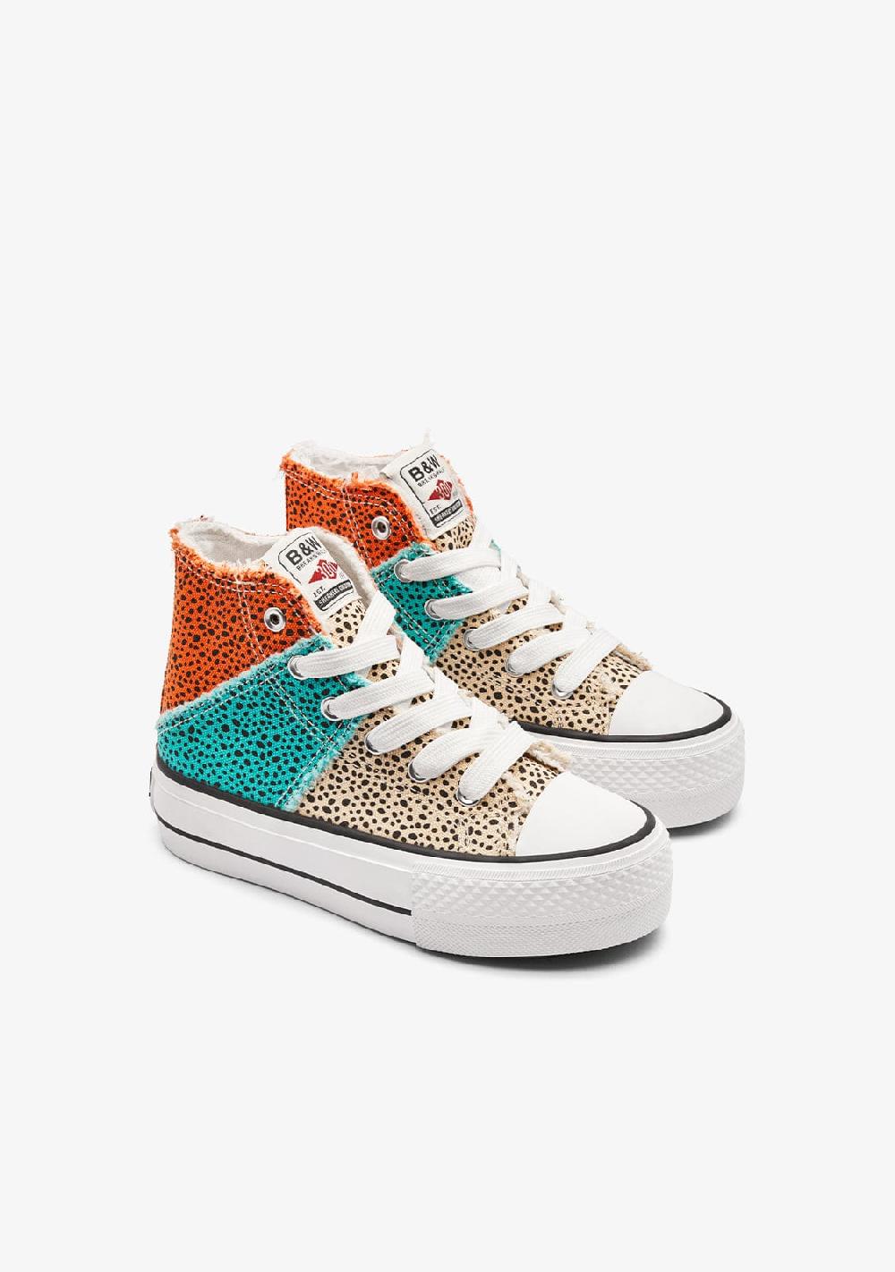 Break & walk Zapatillas Altas Dots Patchwork