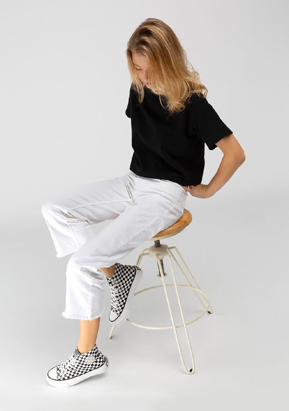 Break & Walk Zapatillas Altas Lona Negro Blanco