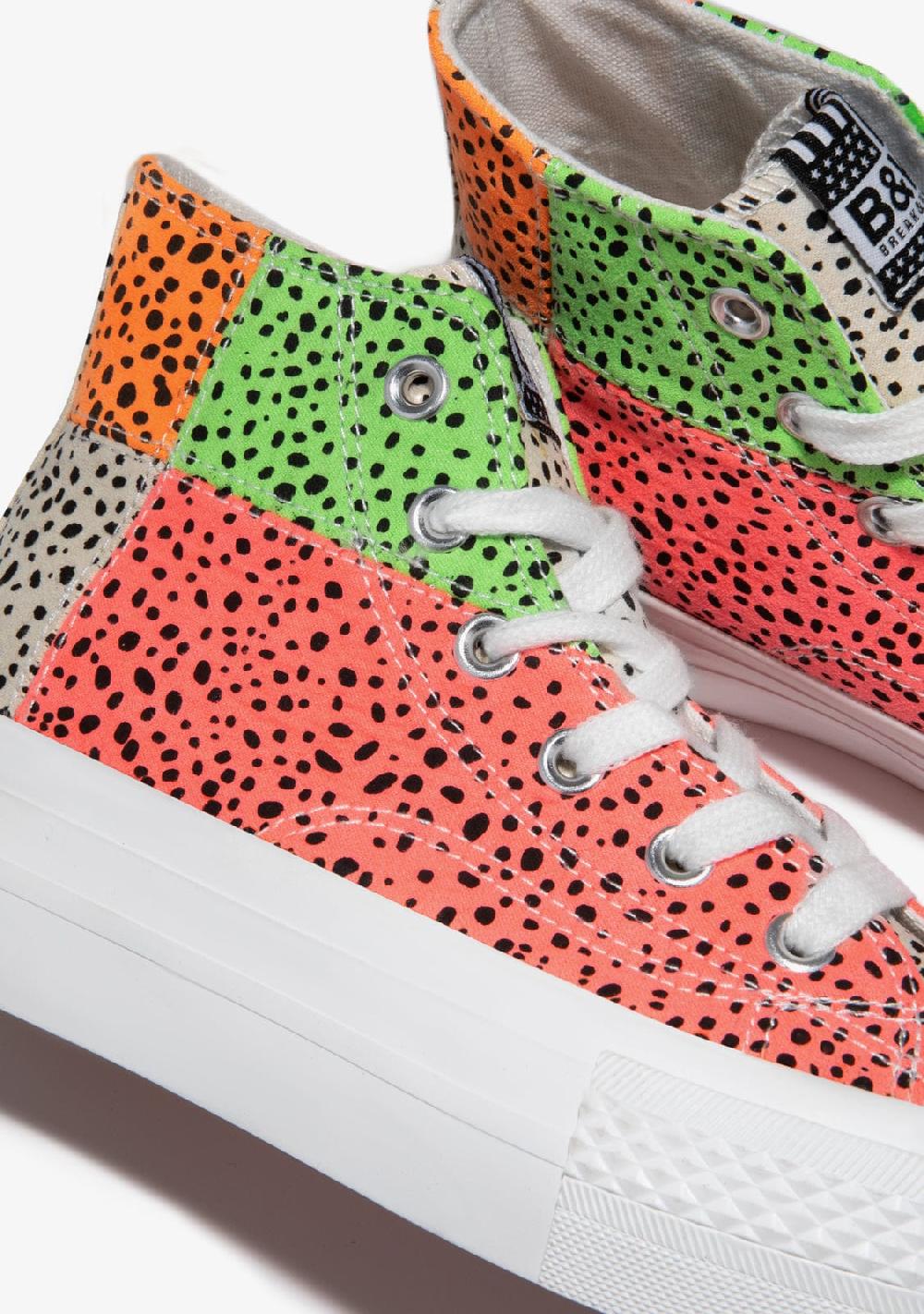 Break & Walk Zapatillas Altas Patchwork Multicolor