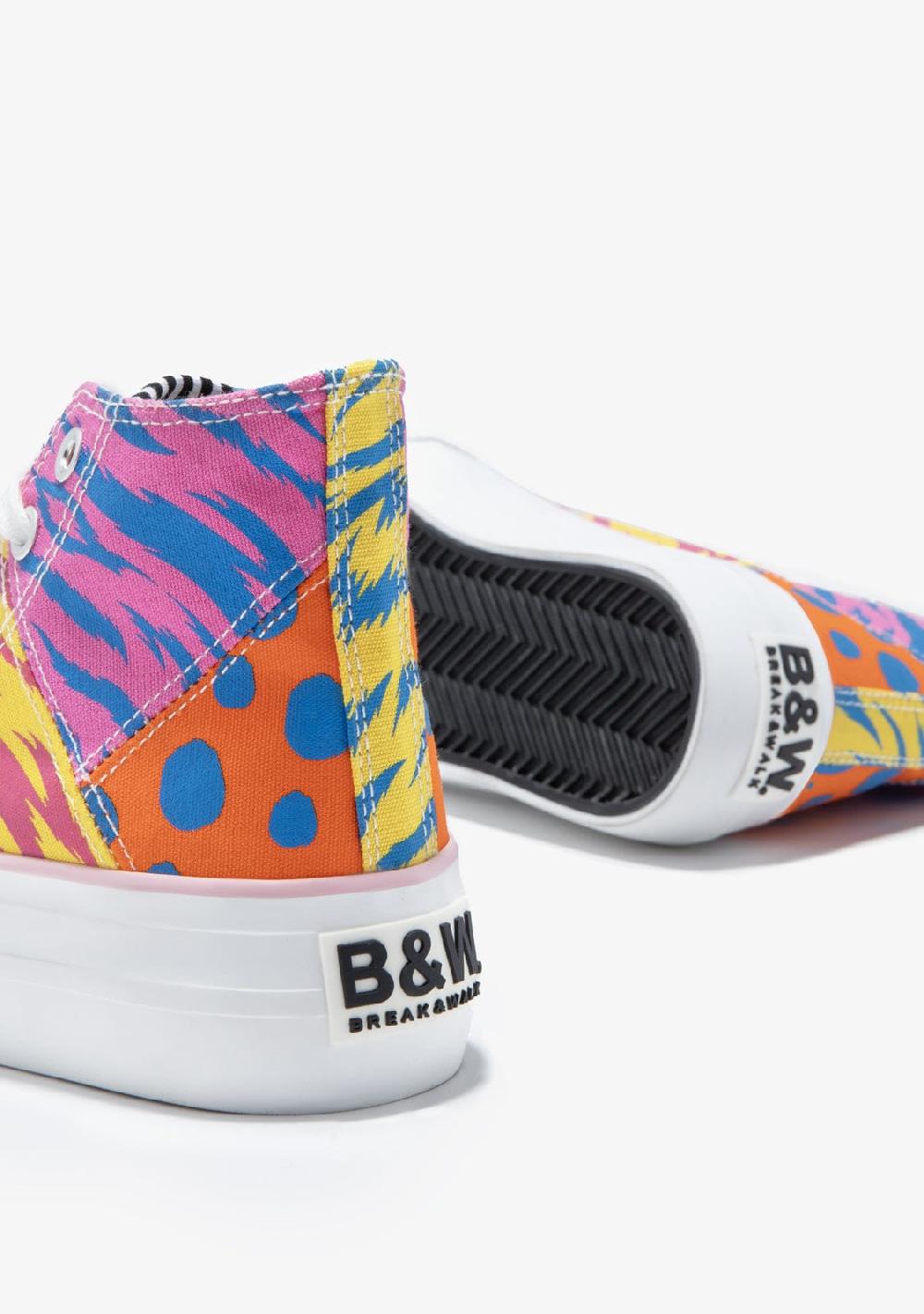 Break & Walk Zapatillas Altas Patchwork Multicolor