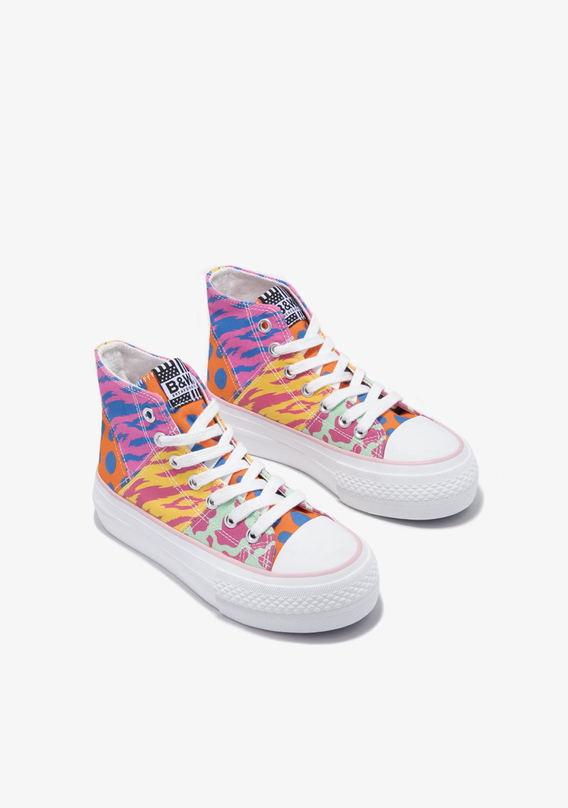 Break & walk Zapatillas Altas Patchwork Multicolor
