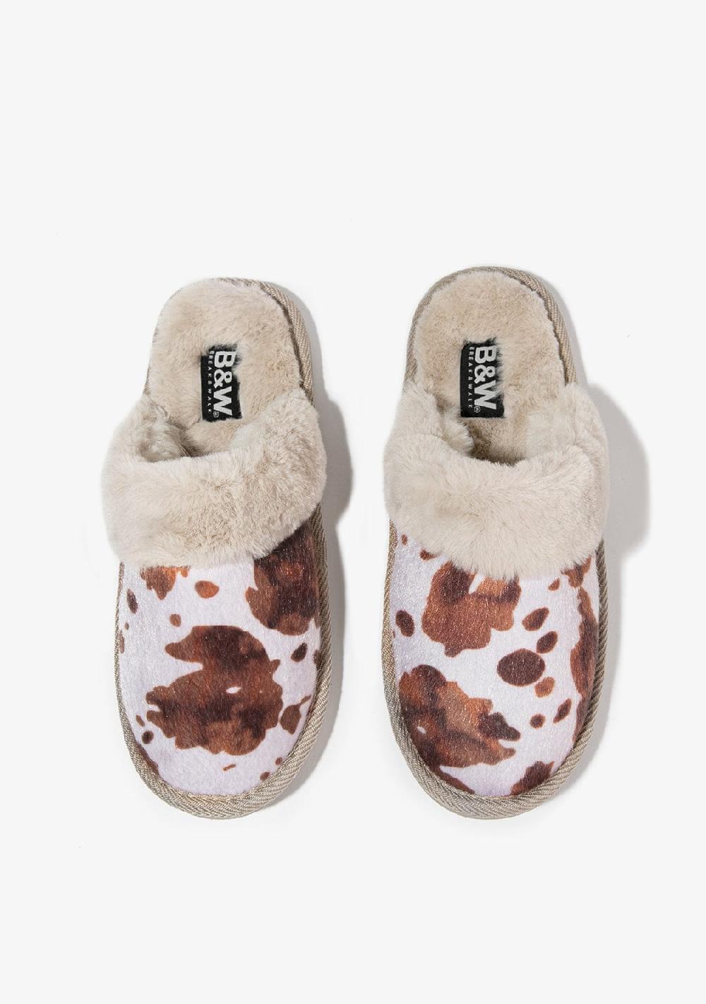 Break & Walk Zapatillas De Casa Vaca