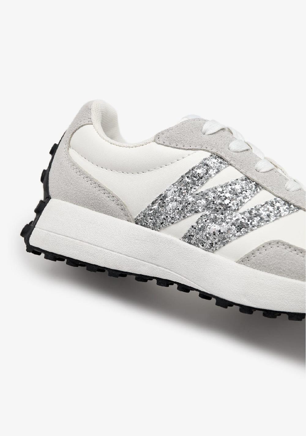 Break & Walk Zapatillas Glitter Blanco