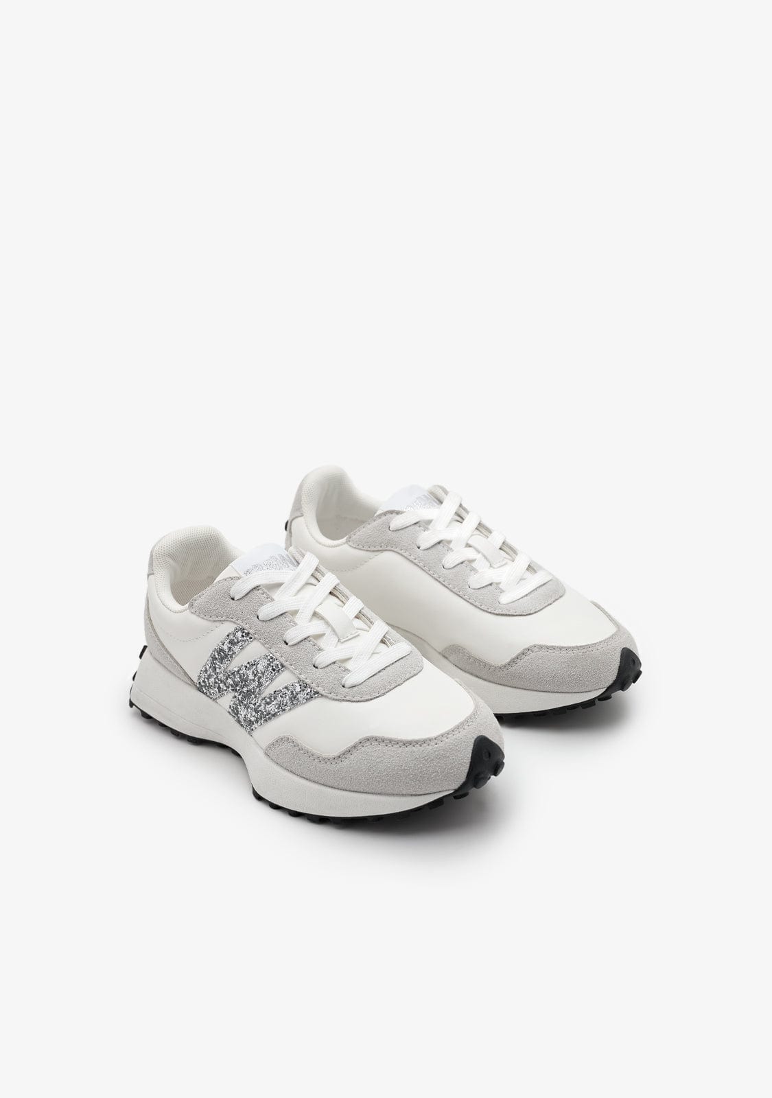 Break & Walk Zapatillas Glitter Blanco
