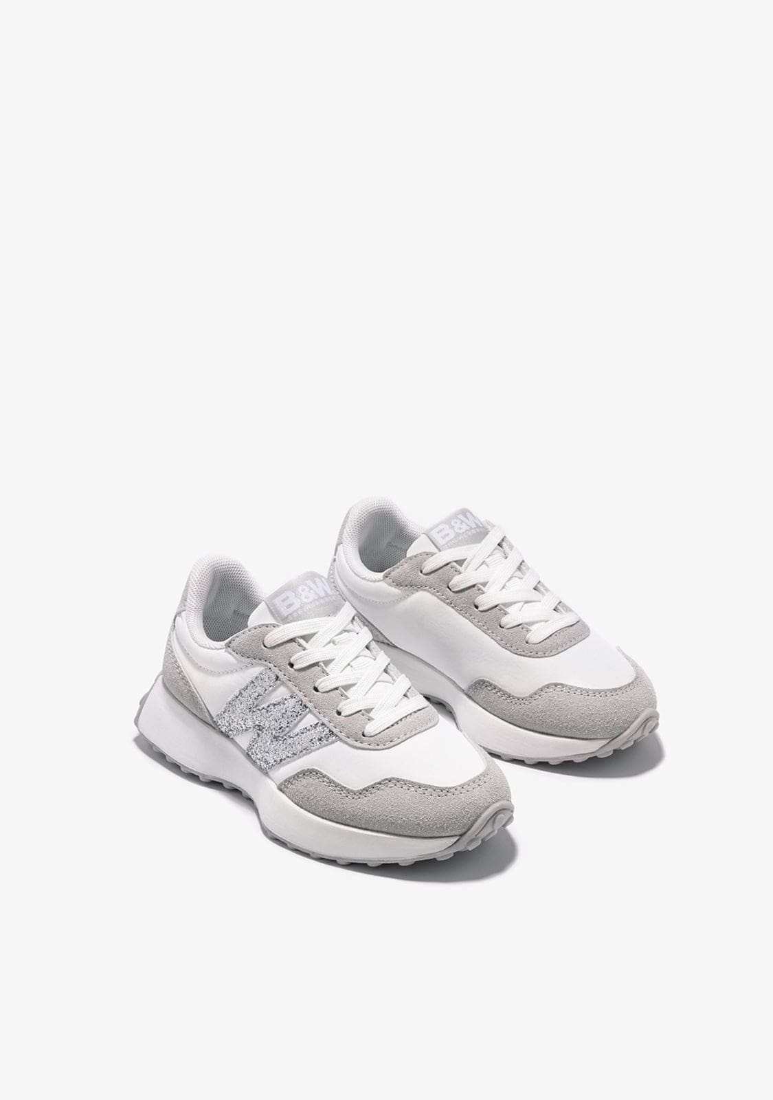 Break & walk Zapatillas Logo B&W Glitter