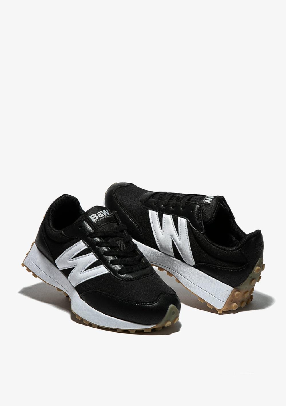 Break & Walk Zapatillas Napa Negro