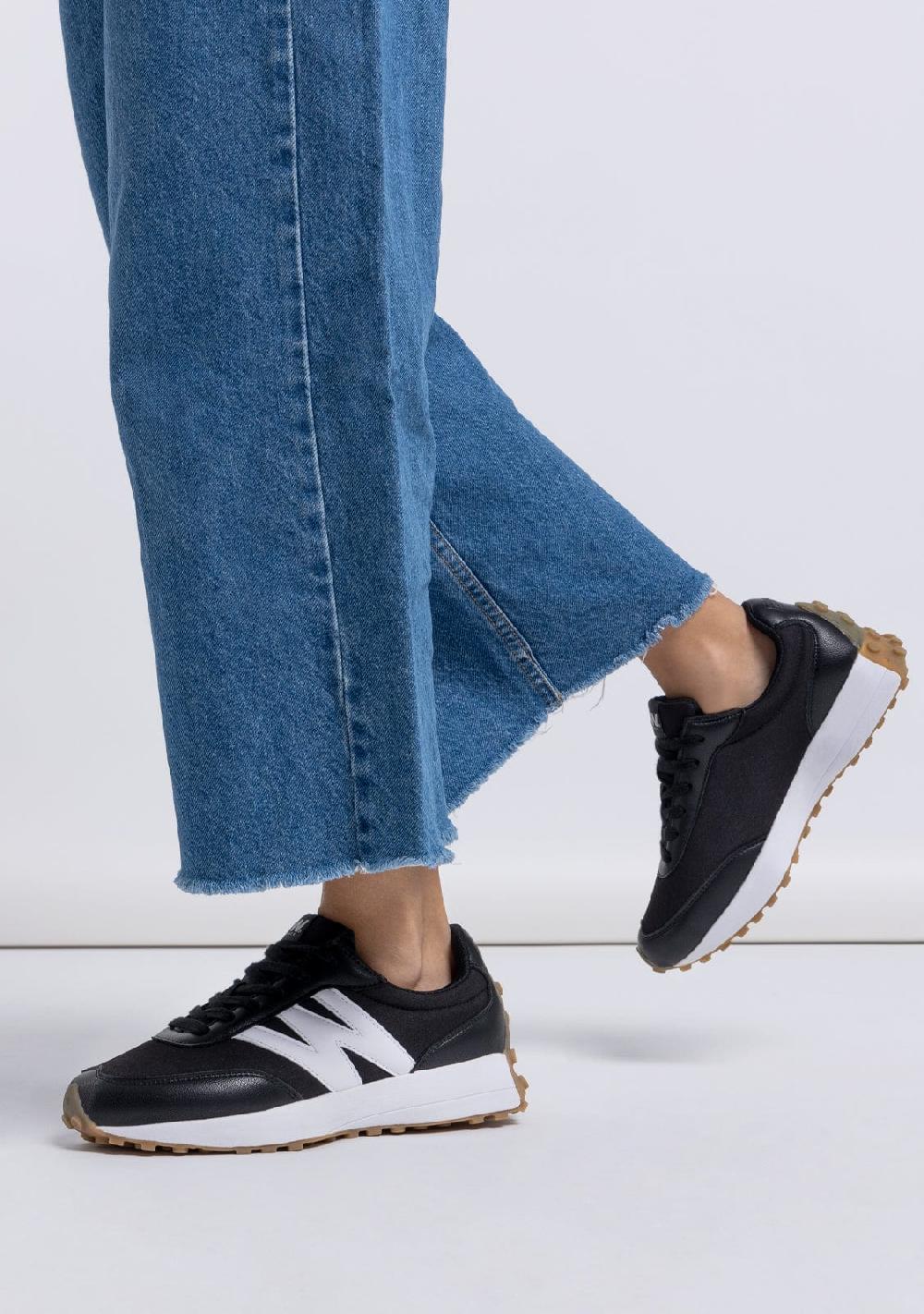 Break & Walk Zapatillas Napa Negro