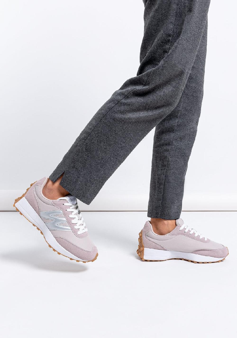 Break & Walk Zapatillas Napa Rosa