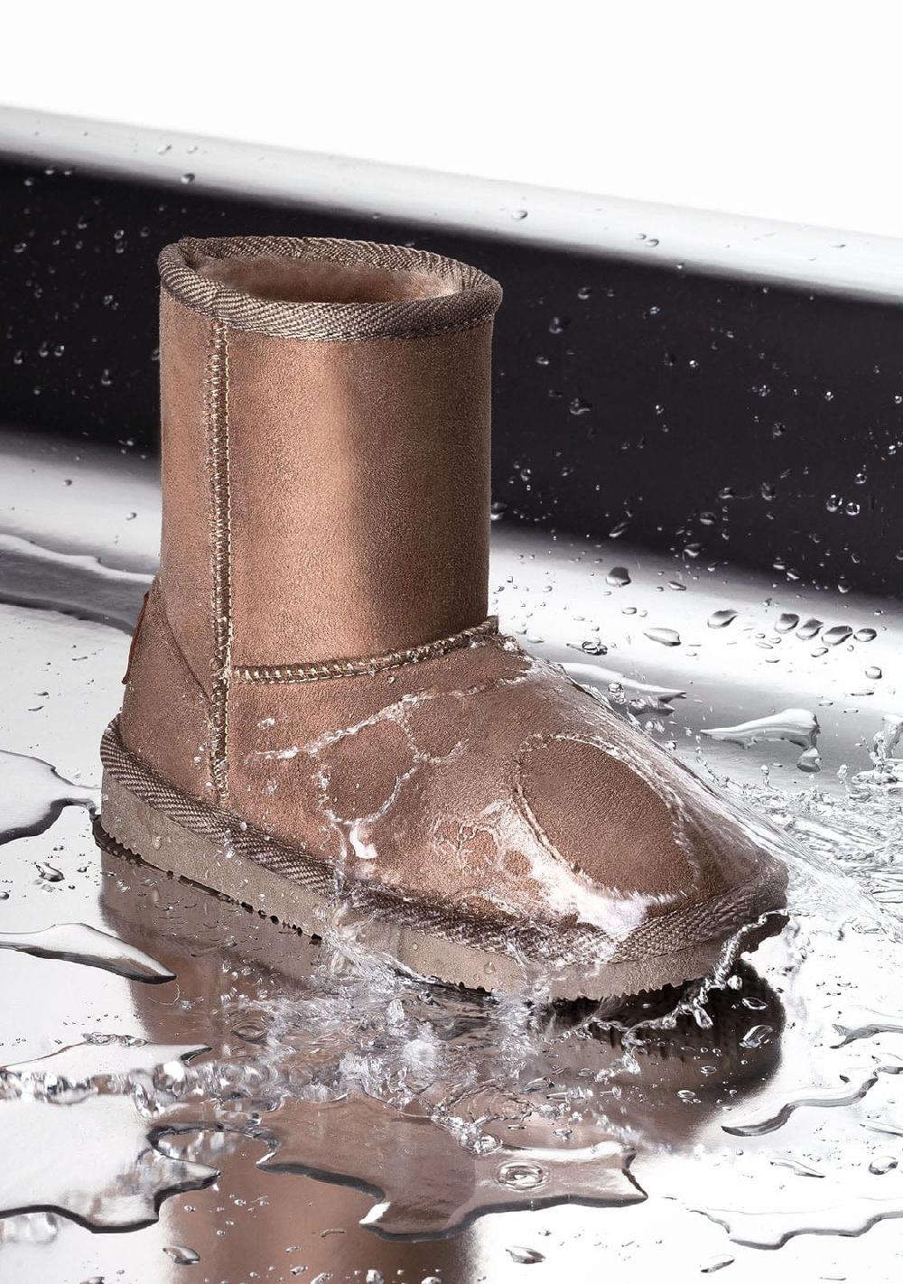 Break & Walk Taupe Basic Australian Boots Water Repelent