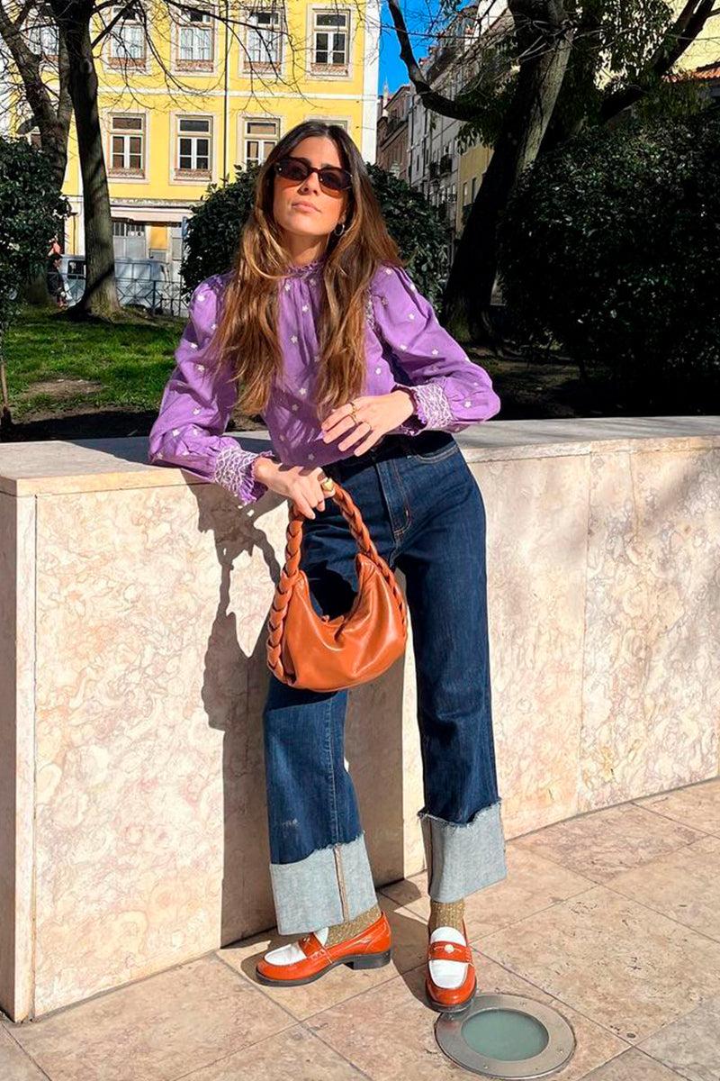 Bryan shoes Bicolor marrón - NORA