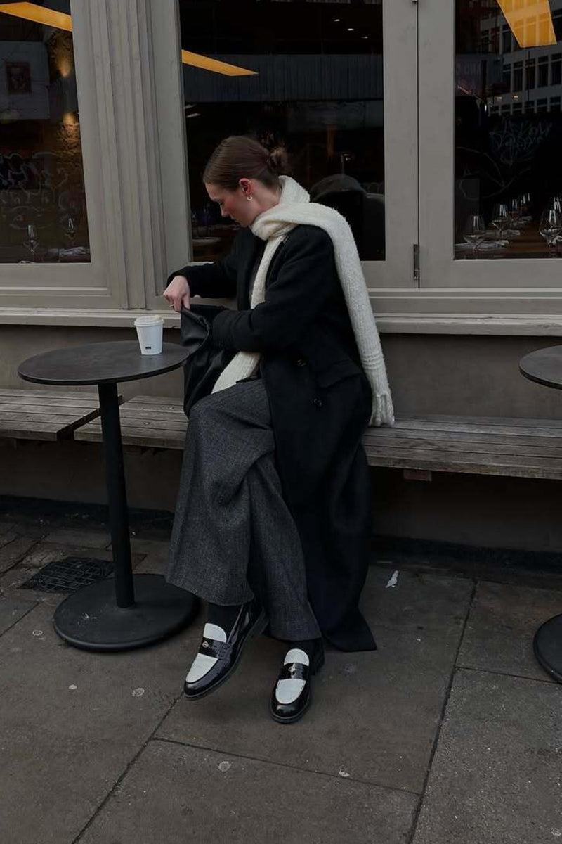 Bryan Shoes Bicolor Negro - NORA