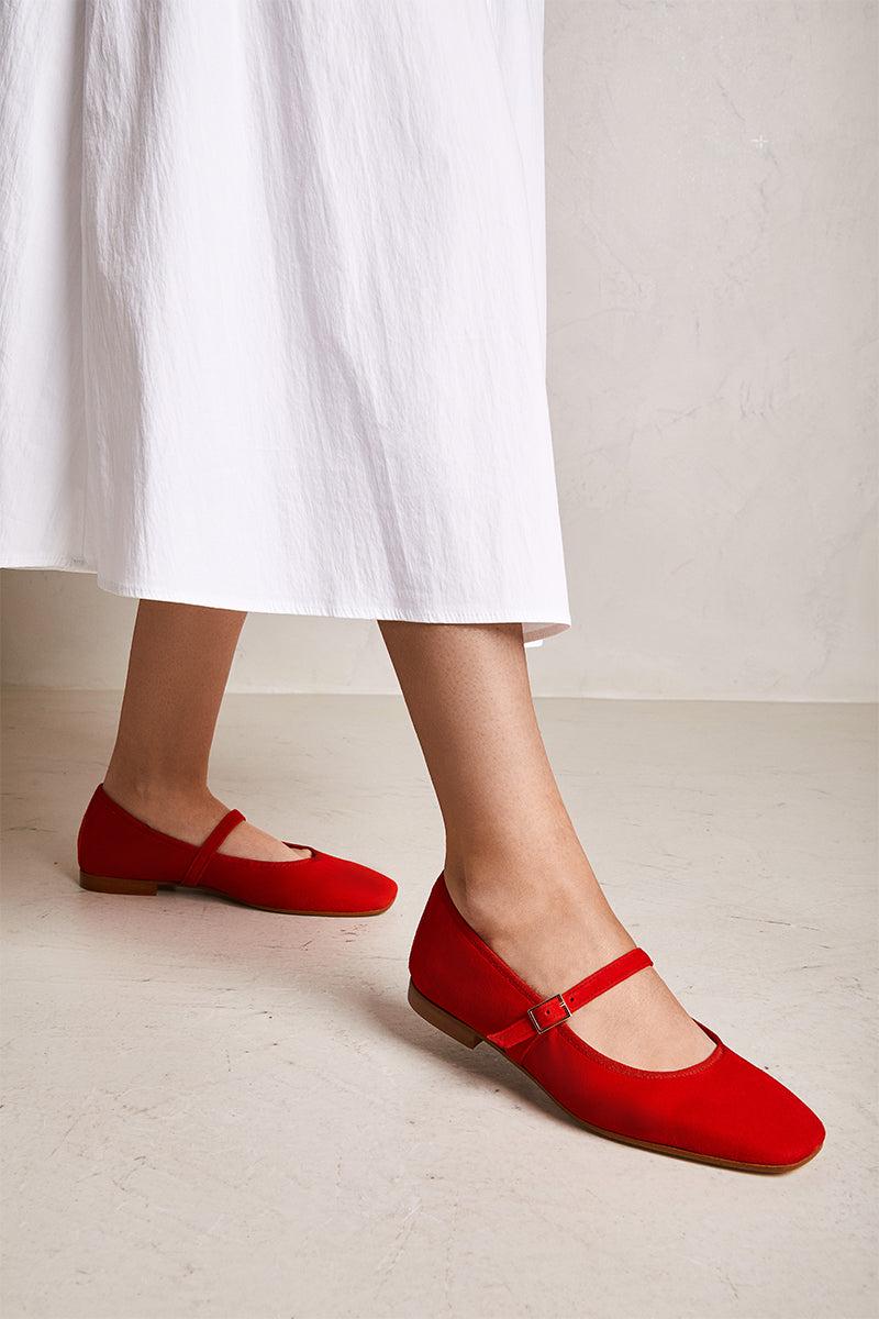 Bryan shoes CHERRY - NICOLLE