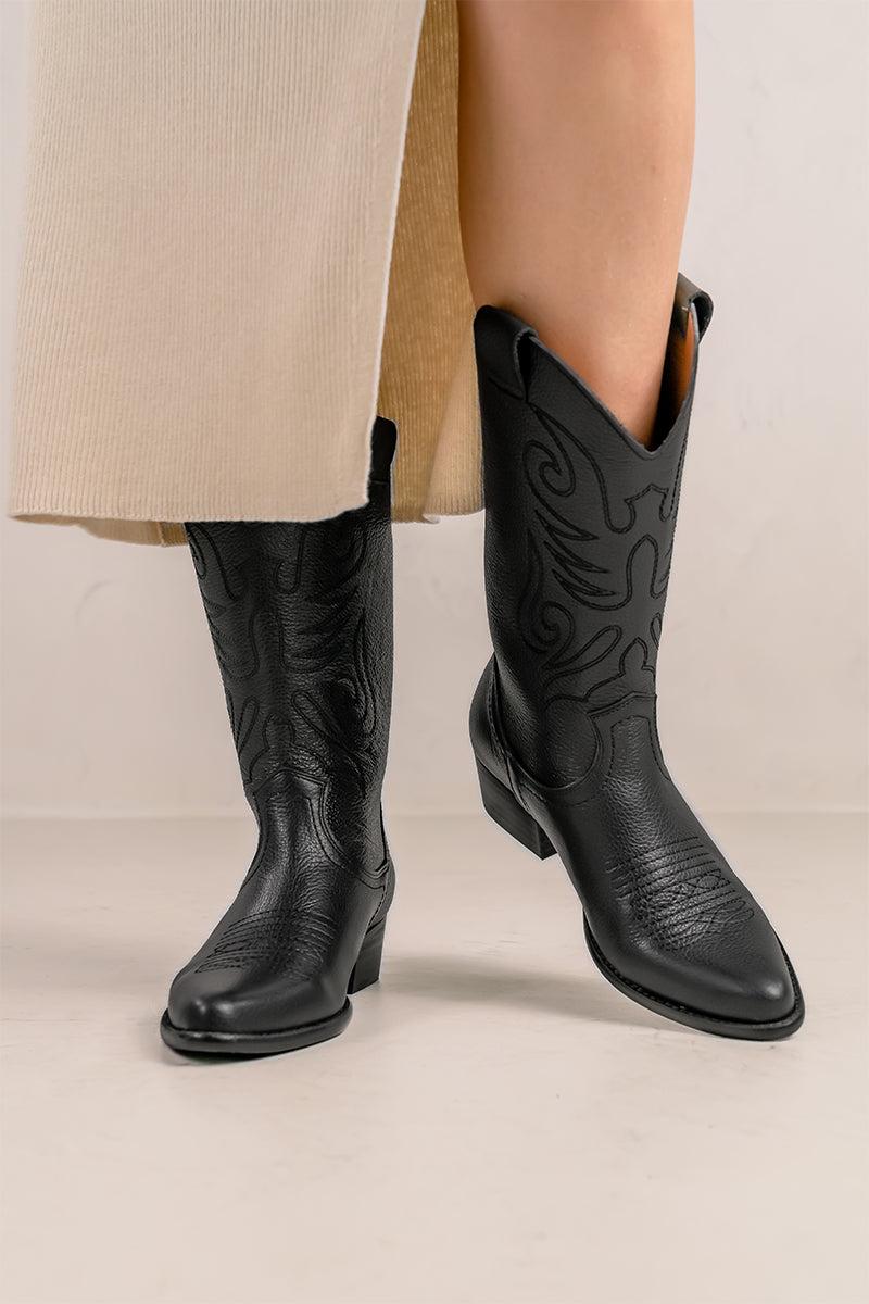 Bryan Shoes Total Black - JANDRA