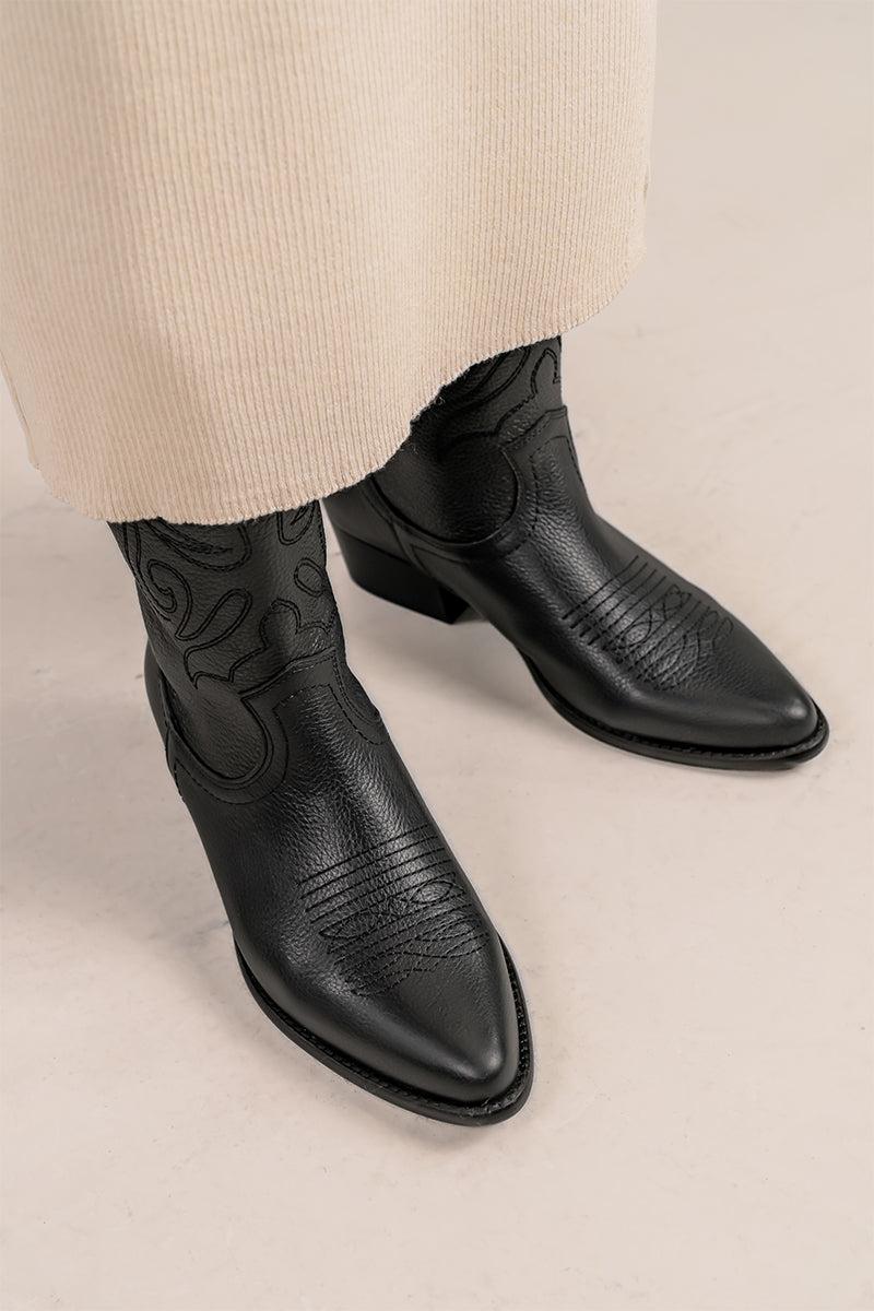 Bryan shoes Total black - JANDRA