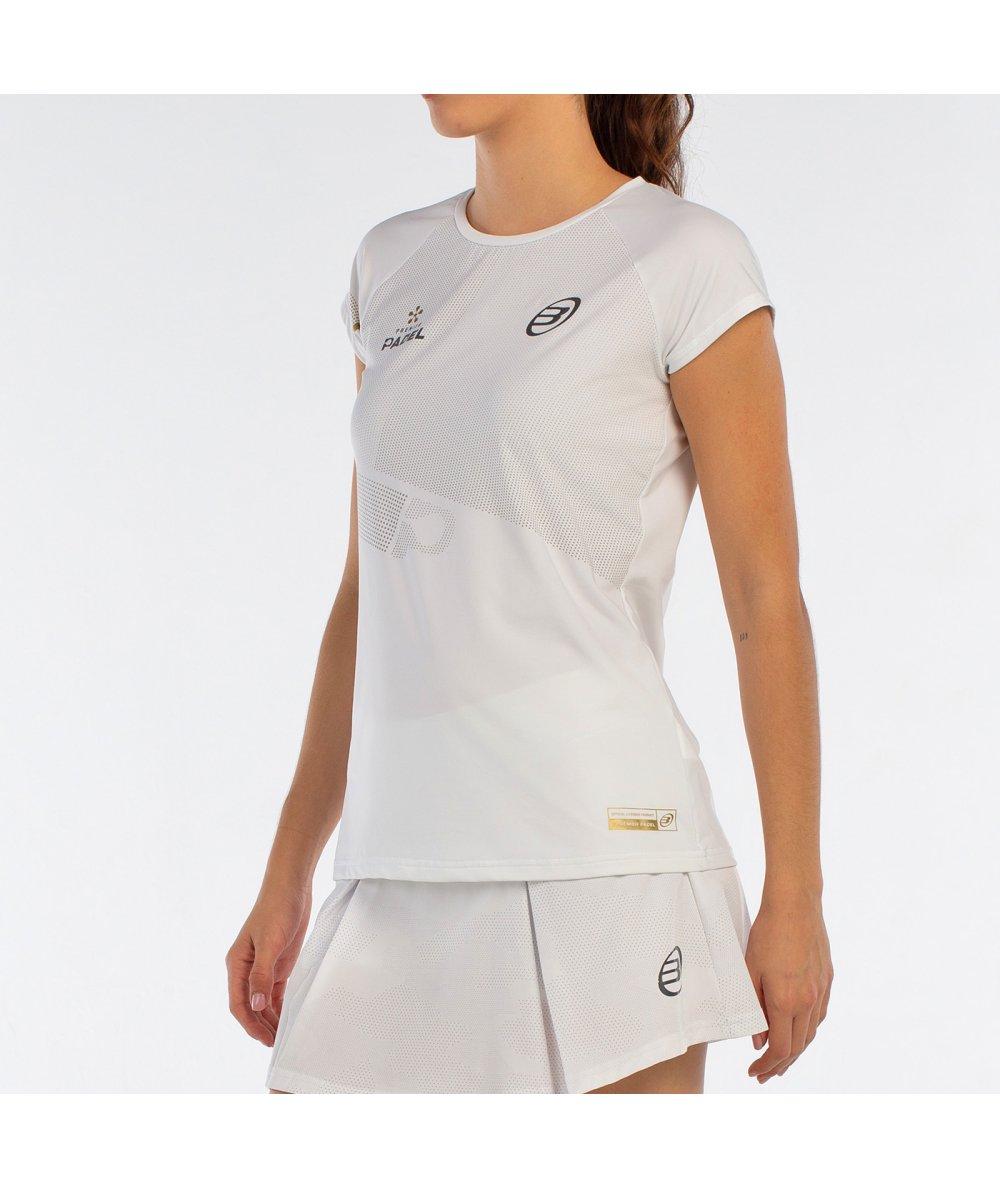 Bullpadel CAMISETA BULLPADEL AFORE BLANCO