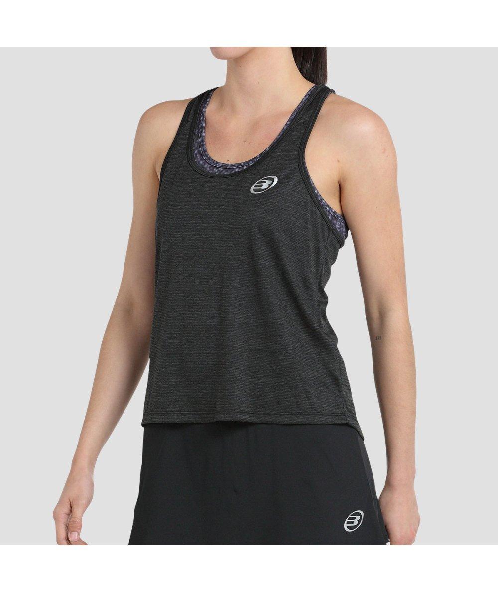 Bullpadel CAMISETA BULLPADEL BASAN NEGRO VIGORE