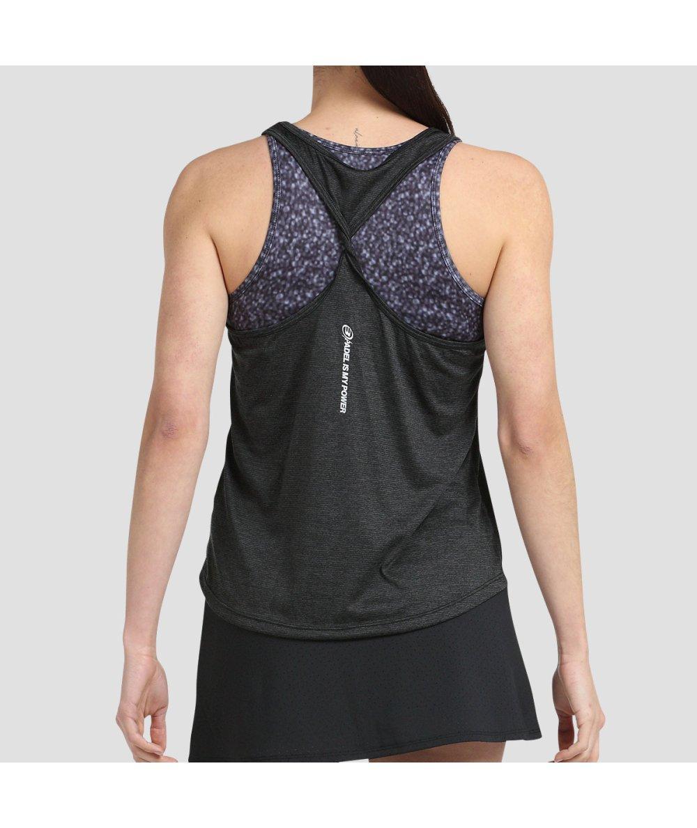 Bullpadel CAMISETA BULLPADEL BASAN NEGRO VIGORE