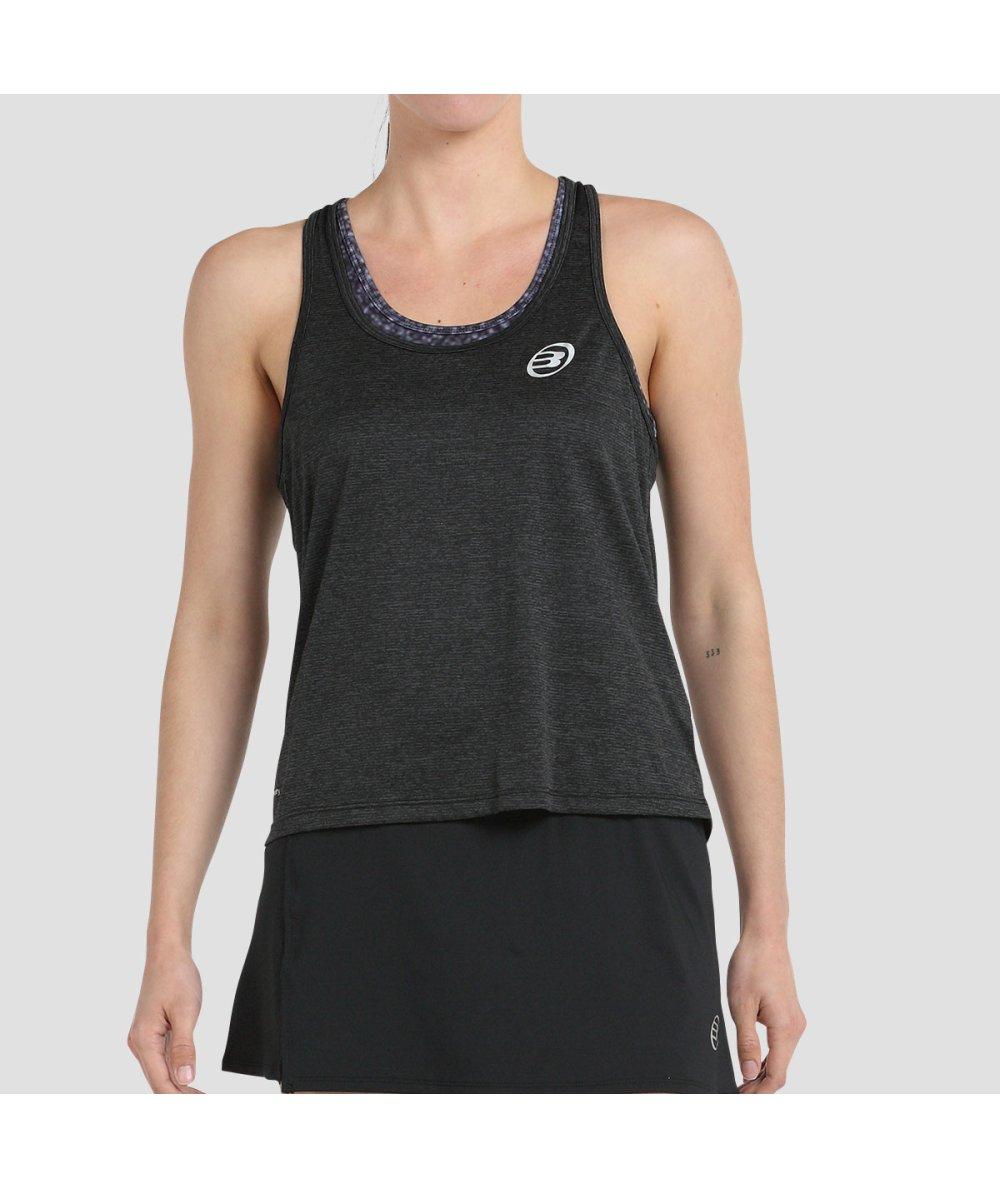 Bullpadel CAMISETA BULLPADEL BASAN NEGRO VIGORE