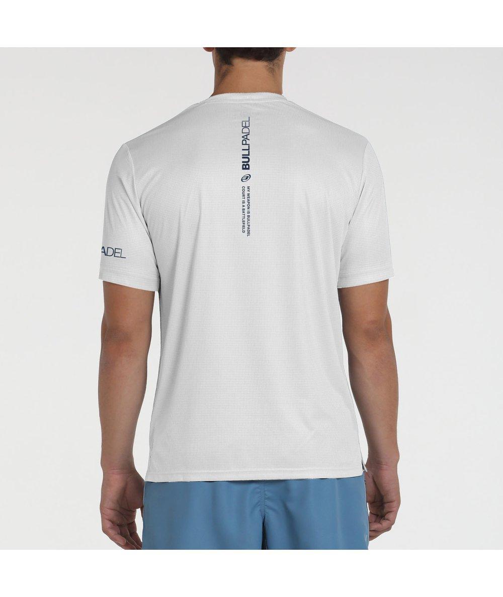 Bullpadel CAMISETA BULLPADEL BEQUE BLANCO
