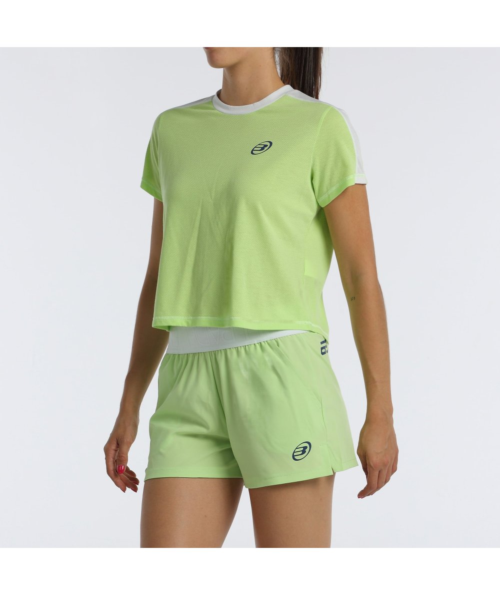 Bullpadel CAMISETA BULLPADEL BILMA VERDE MANZANA