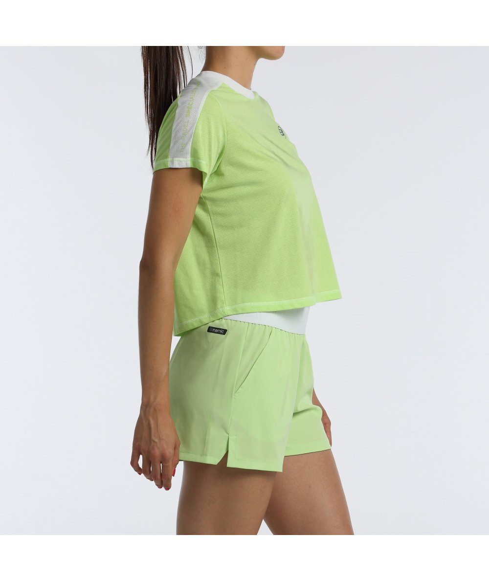 Bullpadel CAMISETA BULLPADEL BILMA VERDE MANZANA