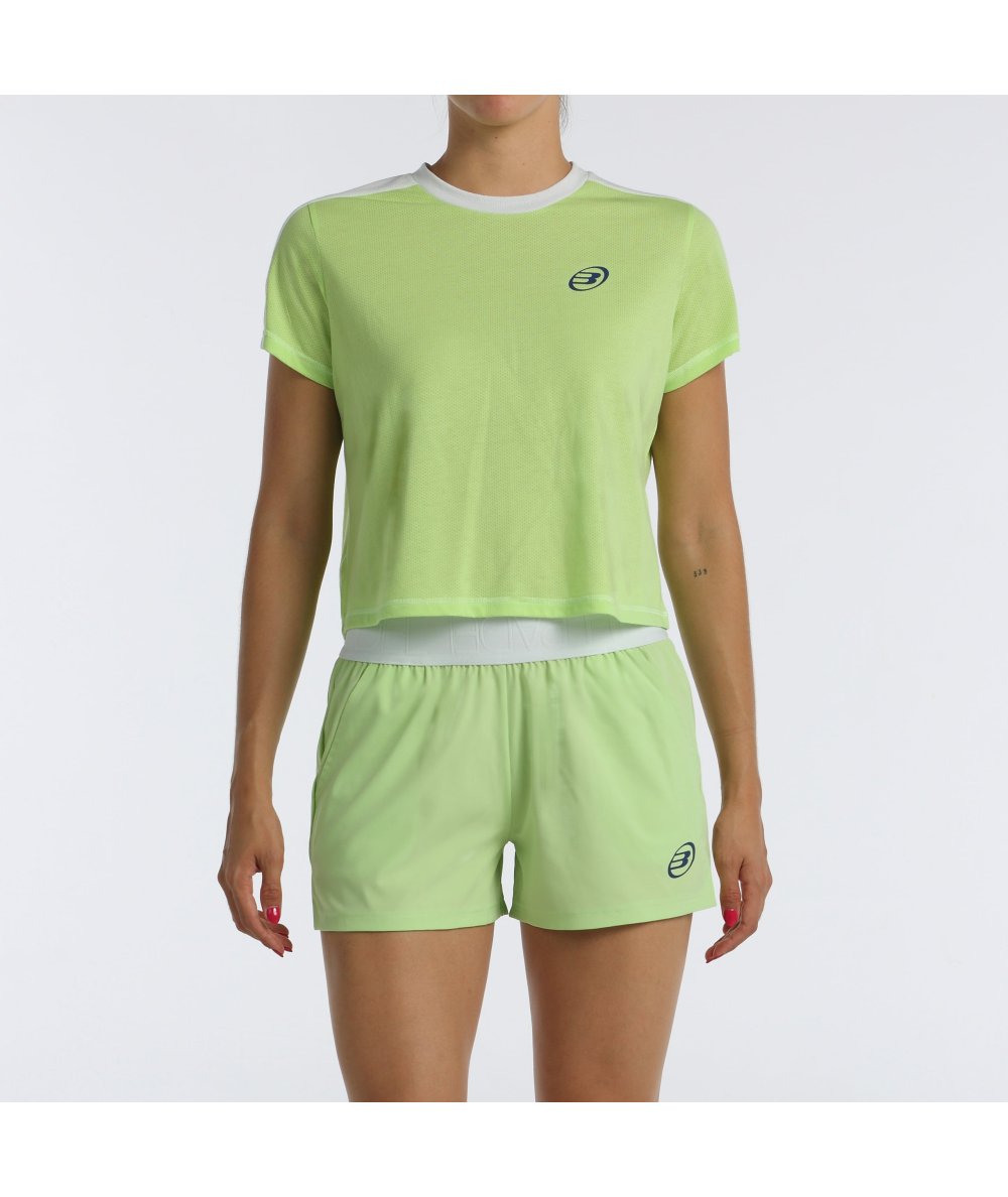 Bullpadel CAMISETA BULLPADEL BILMA VERDE MANZANA