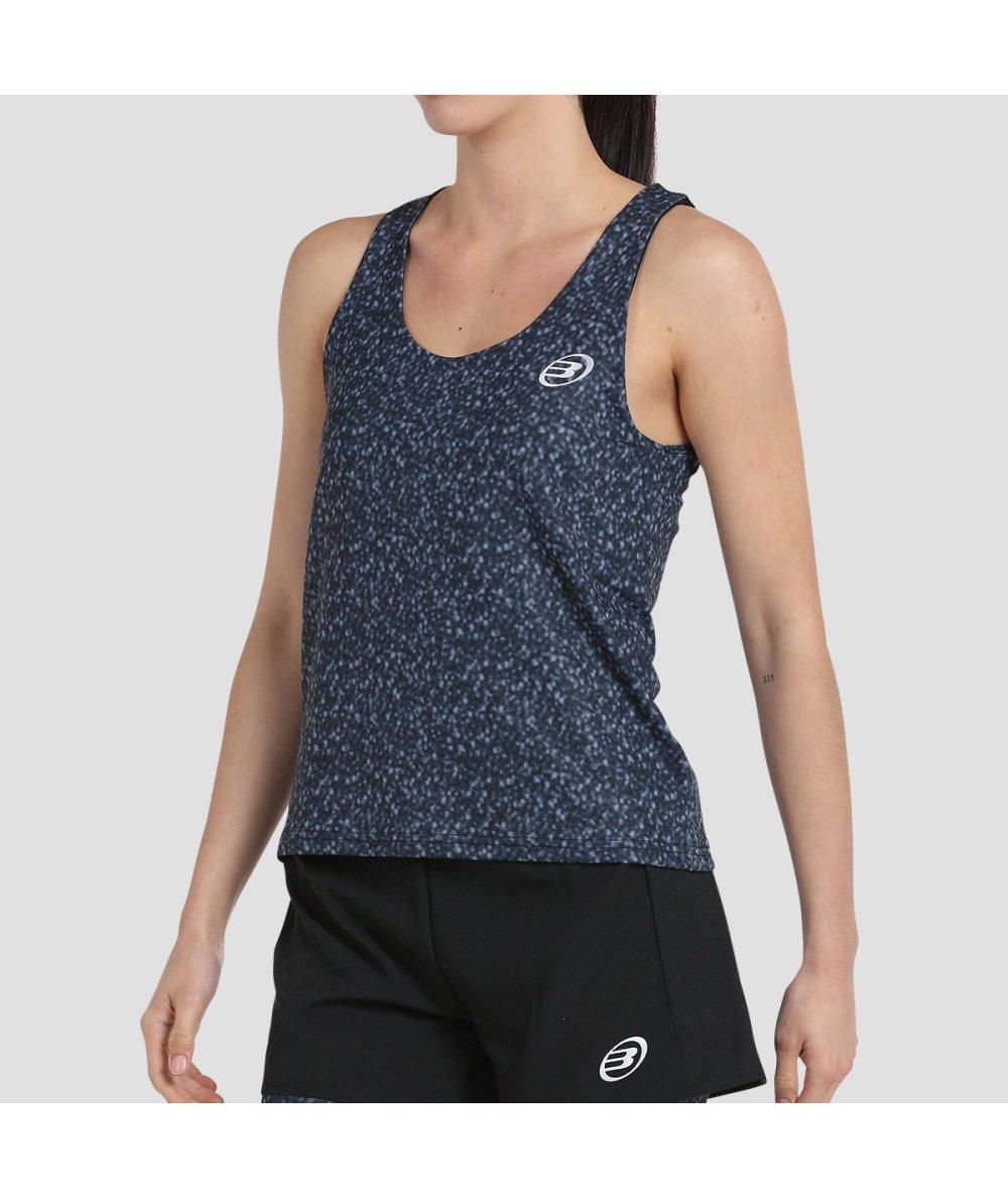 Bullpadel CAMISETA BULLPADEL BISAS NEGRO