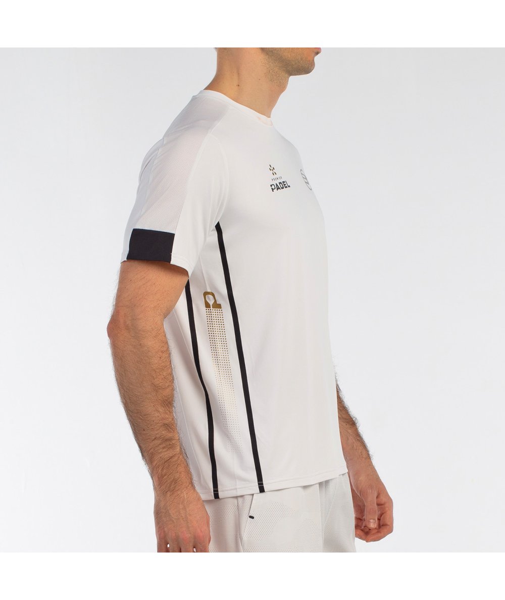 Bullpadel CAMISETA BULLPADEL BORNI BLANCO