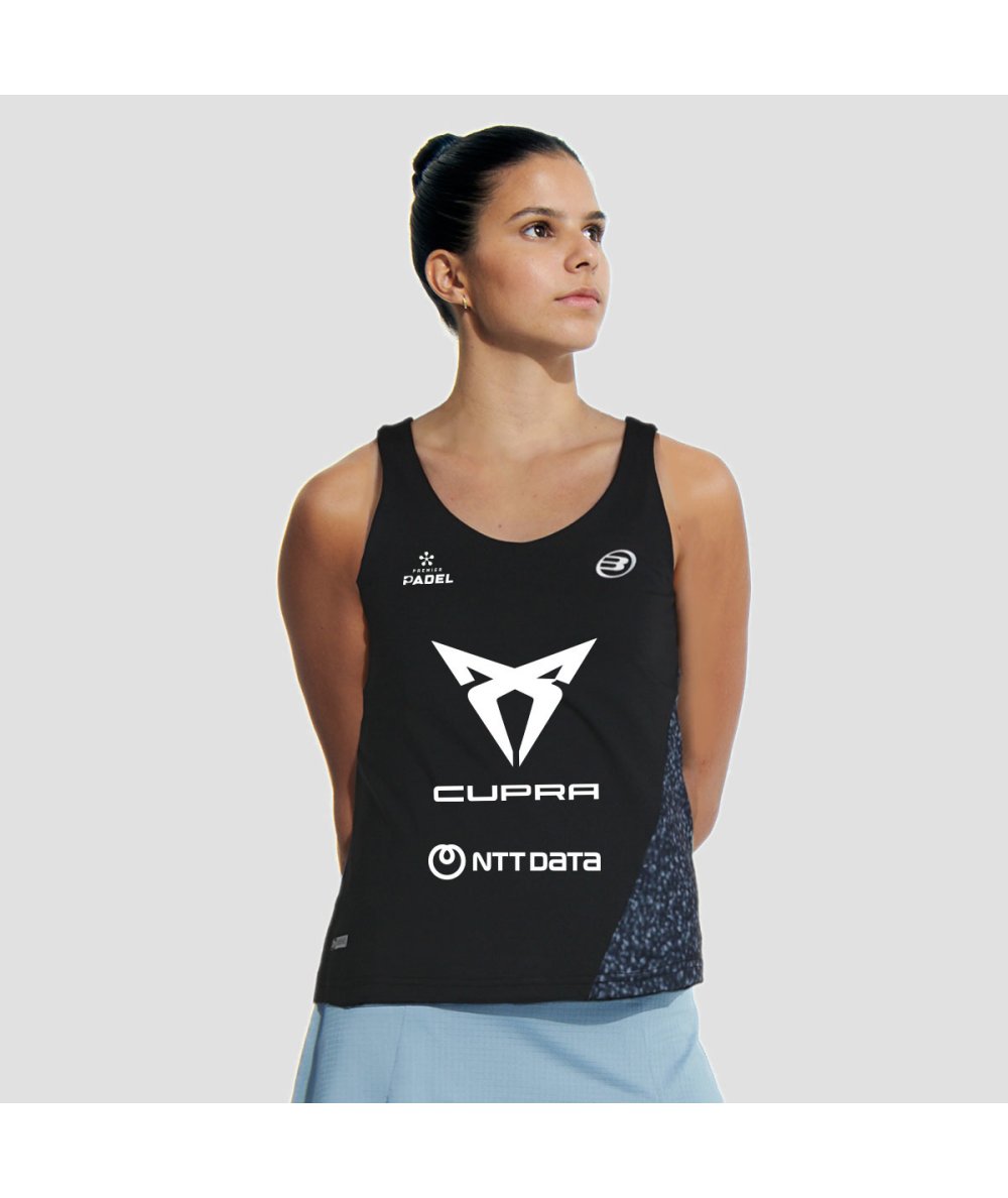 Bullpadel CAMISETA BULLPADEL BRETE DB NEGRO