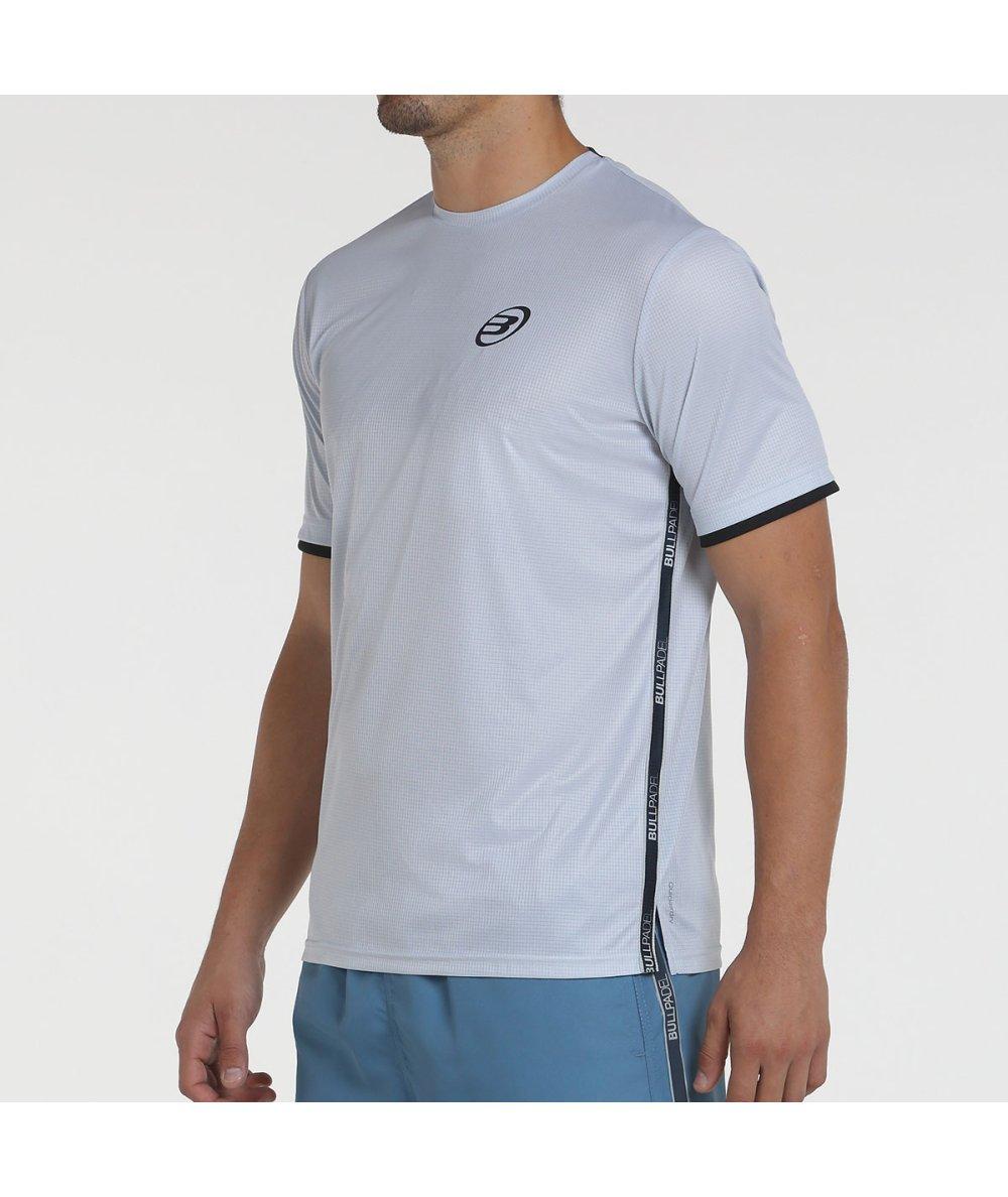 Bullpadel CAMISETA BULLPADEL CERVAN GRIS AZULADO