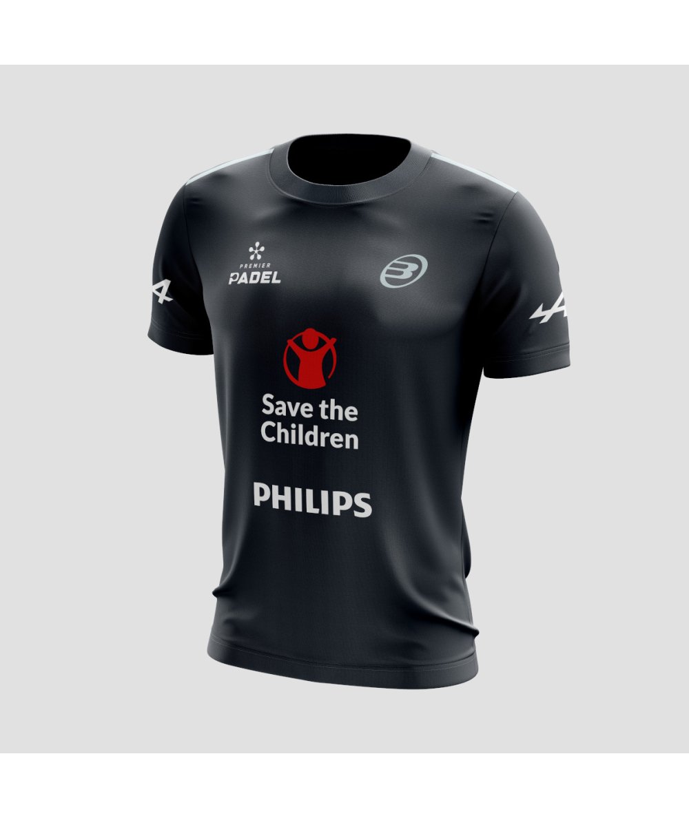 Bullpadel CAMISETA BULLPADEL LICIO TF DN NEGRO