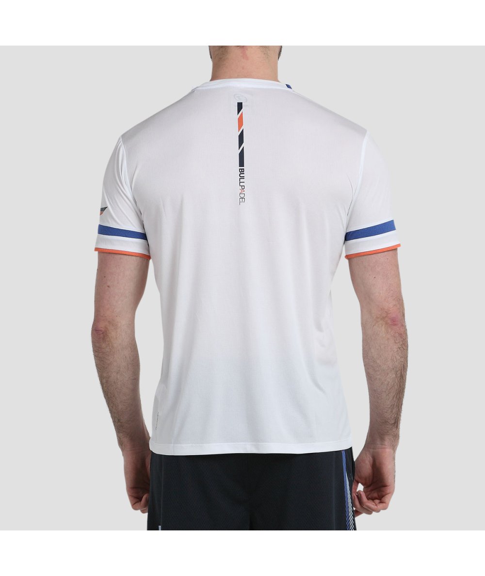 Bullpadel CAMISETA BULLPADEL LIMAR BLANCO