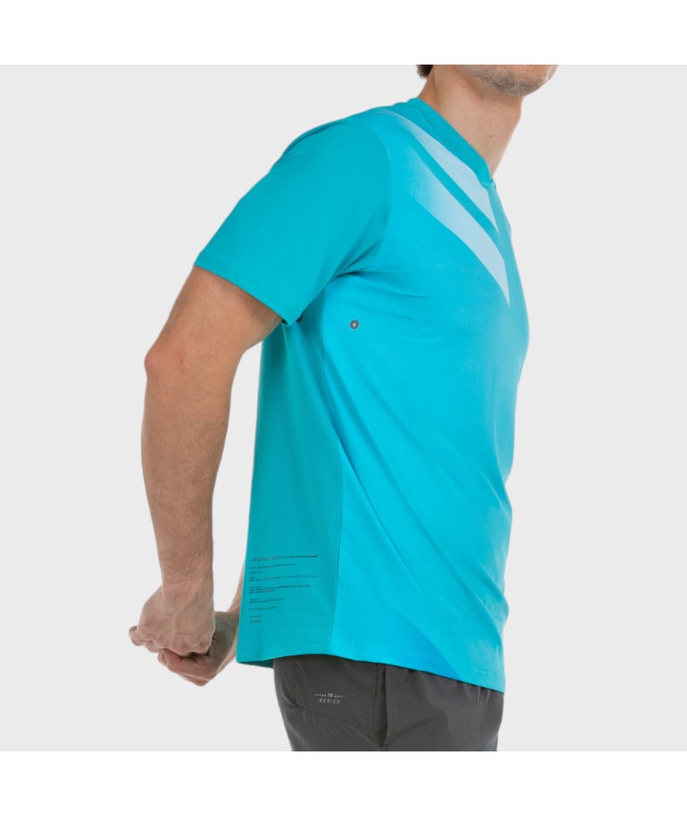 Bullpadel CAMISETA BULLPADEL MARON TURQUESA