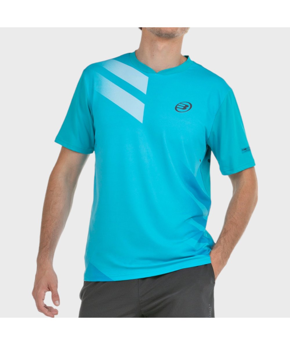 Bullpadel CAMISETA BULLPADEL MARON TURQUESA