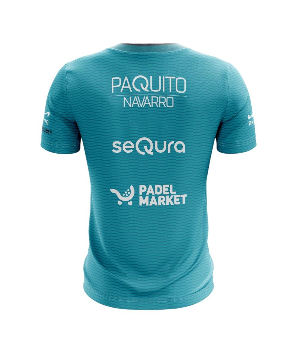 Bullpadel CAMISETA BULLPADEL MEIRA PN TURQUESA