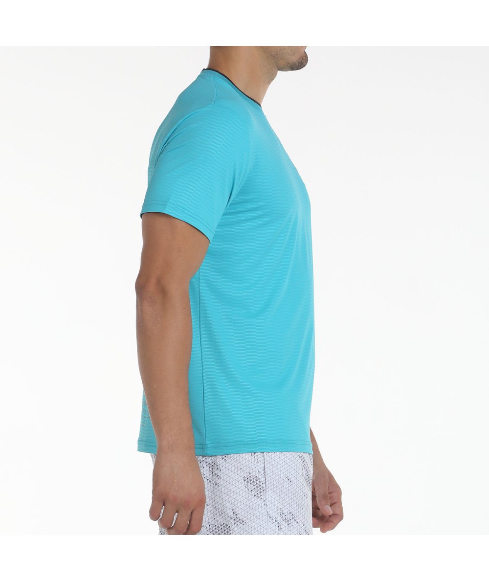 Bullpadel CAMISETA BULLPADEL MEIRA TURQUESA