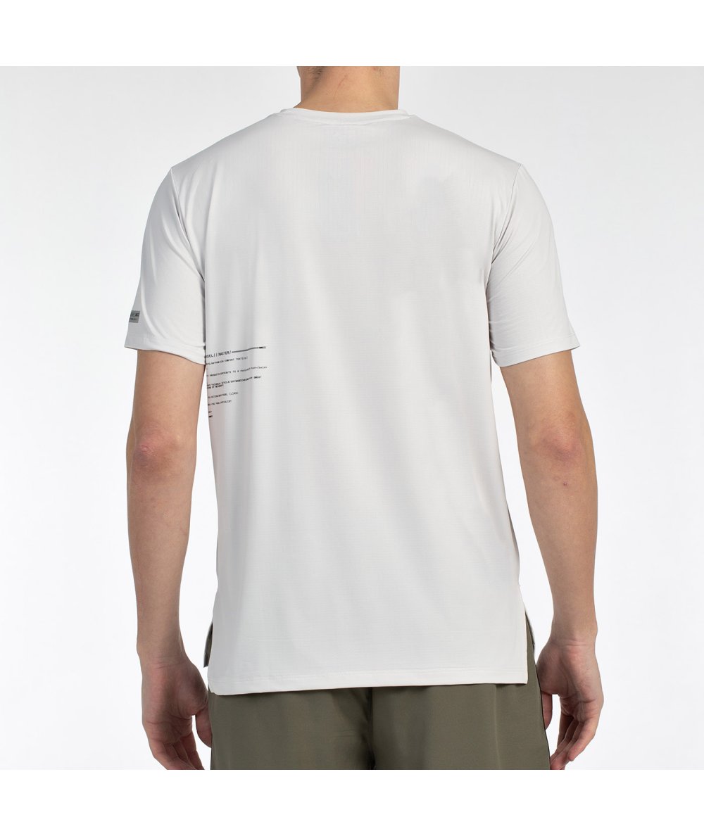 Bullpadel CAMISETA BULLPADEL MONDA GRIS PERLA