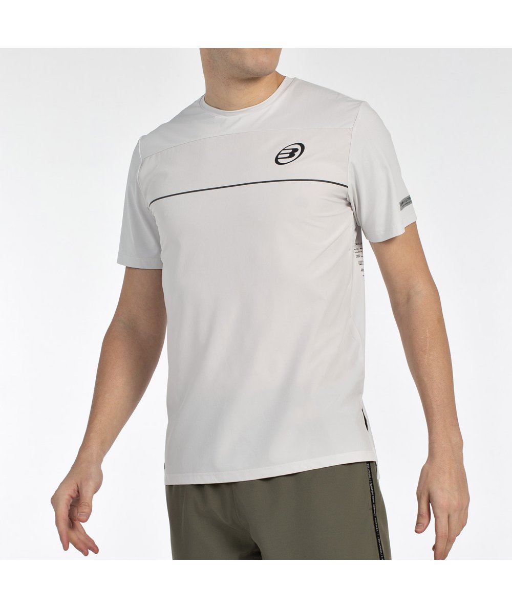 Bullpadel CAMISETA BULLPADEL MONDA GRIS PERLA