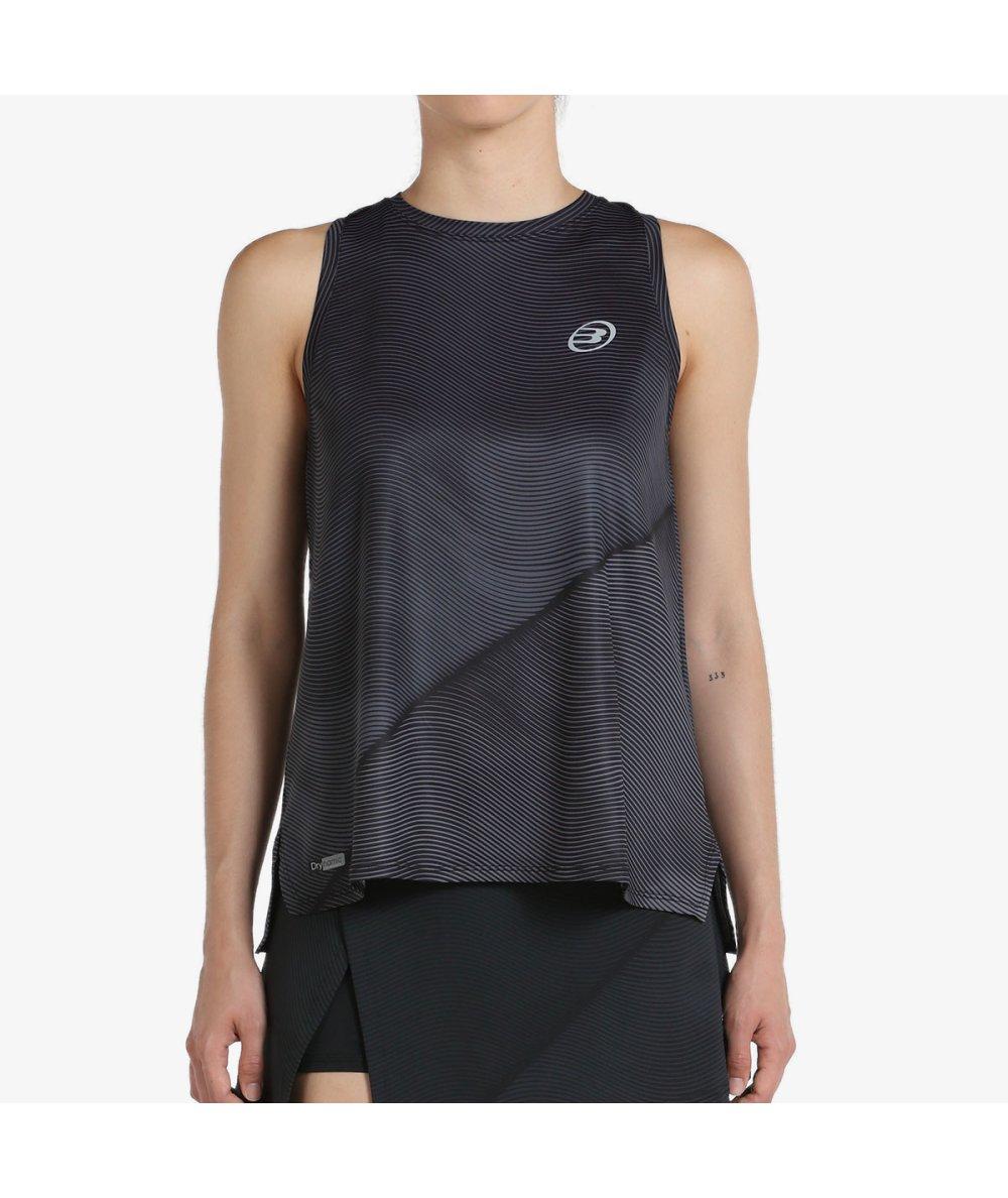 Bullpadel CAMISETA BULLPADEL ROGAR NEGRO