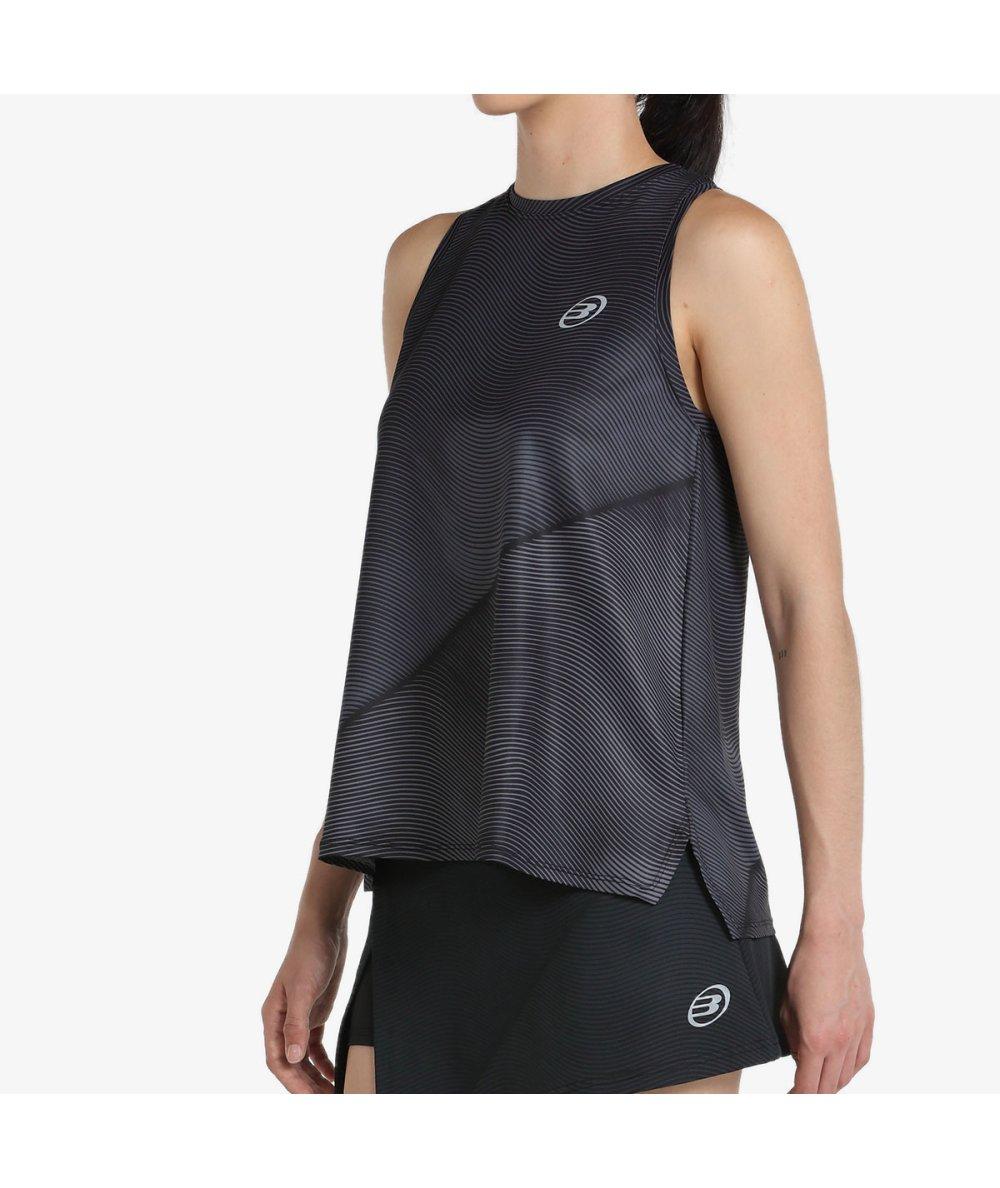 Bullpadel CAMISETA BULLPADEL ROGAR NEGRO