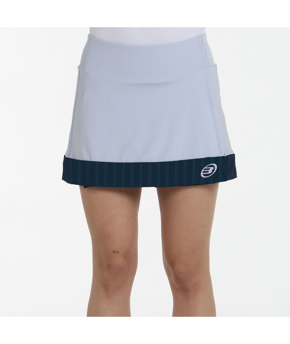 Bullpadel FALDA BULLPADEL ORTIGA GRIS AZULADO