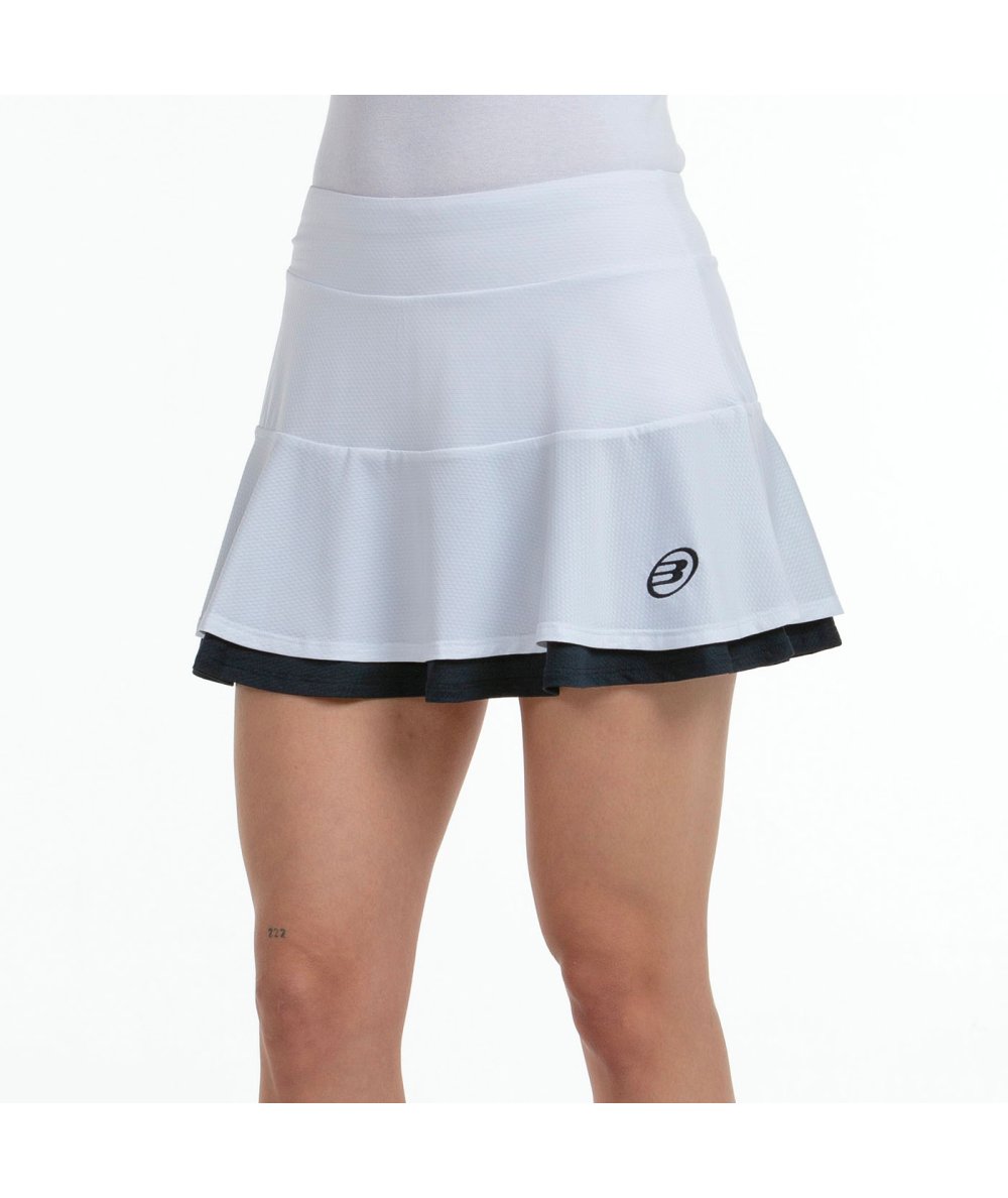 Bullpadel FALDA BULLPADEL TEJAS BLANCO