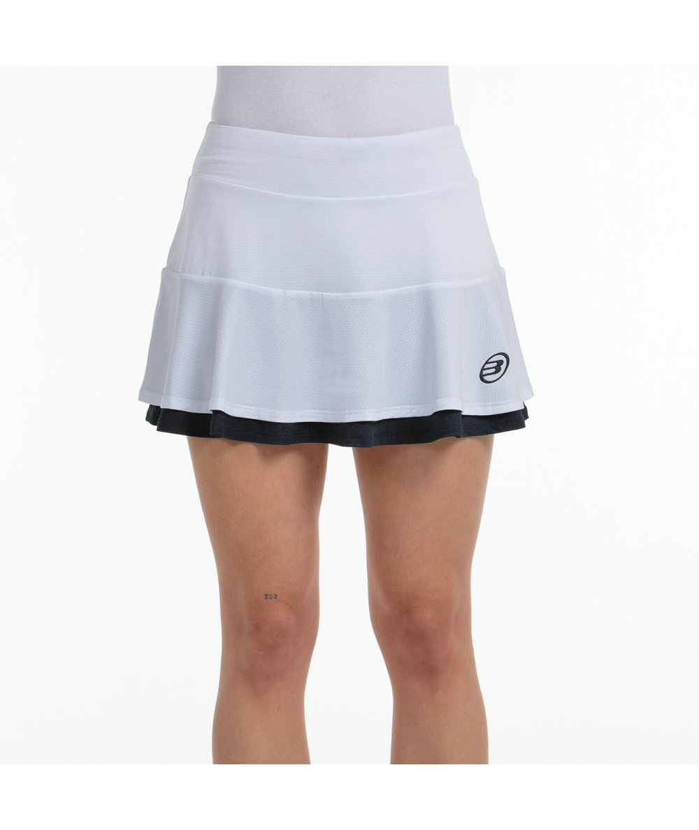 Bullpadel FALDA BULLPADEL TEJAS BLANCO